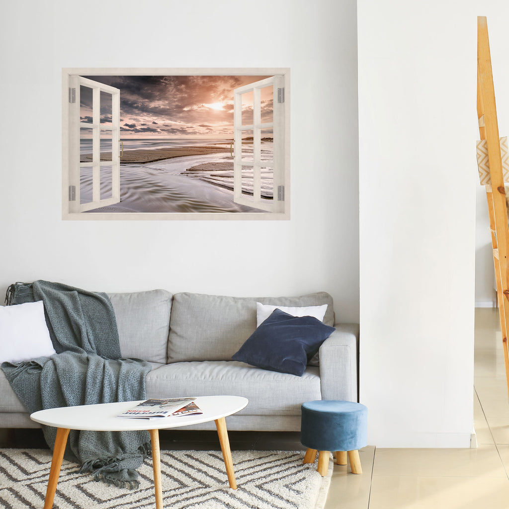 OPENING TO SERENITY Peel and Stick Horizontal Poster