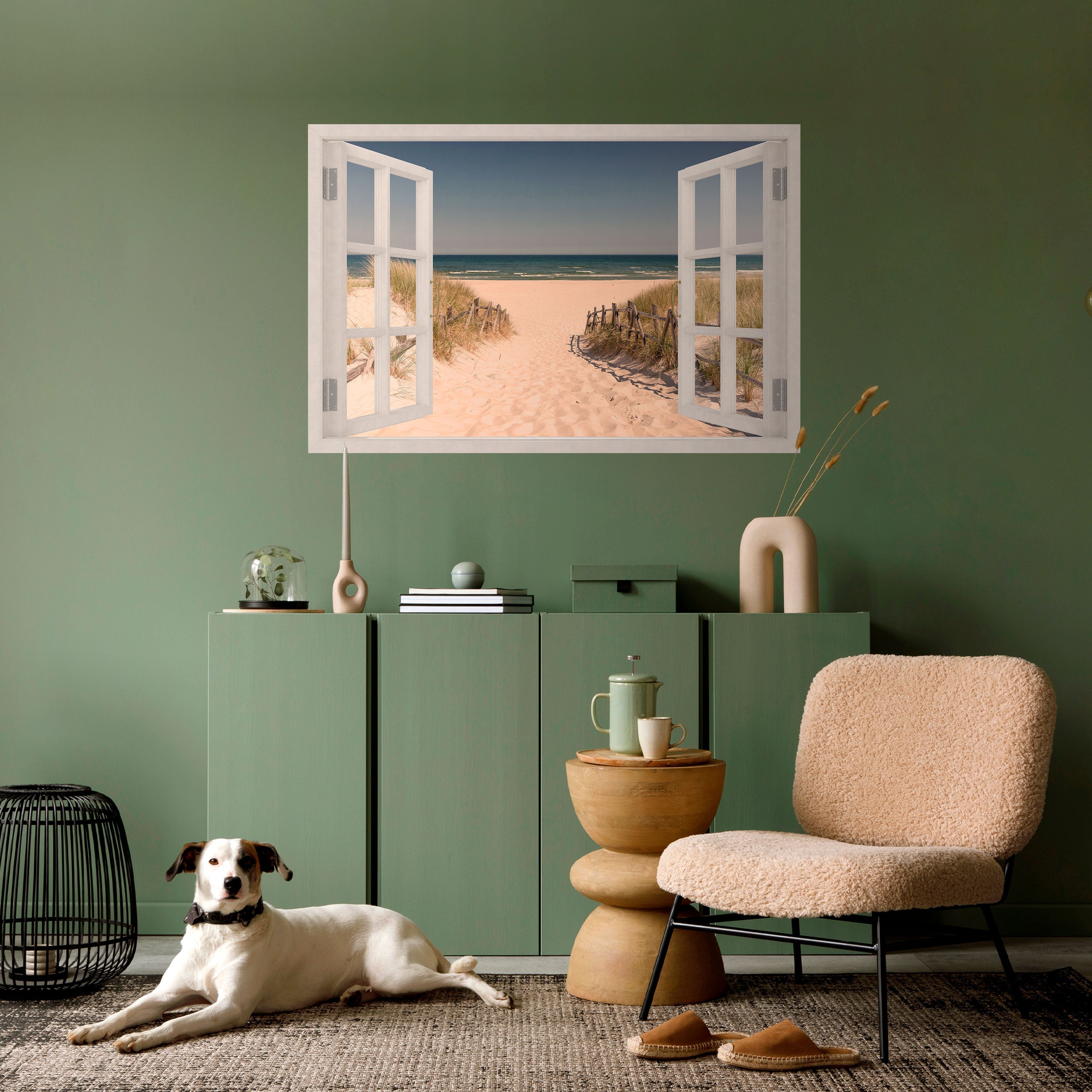 Affiche horizontale autocollante SANDY DREAMSCAPE
