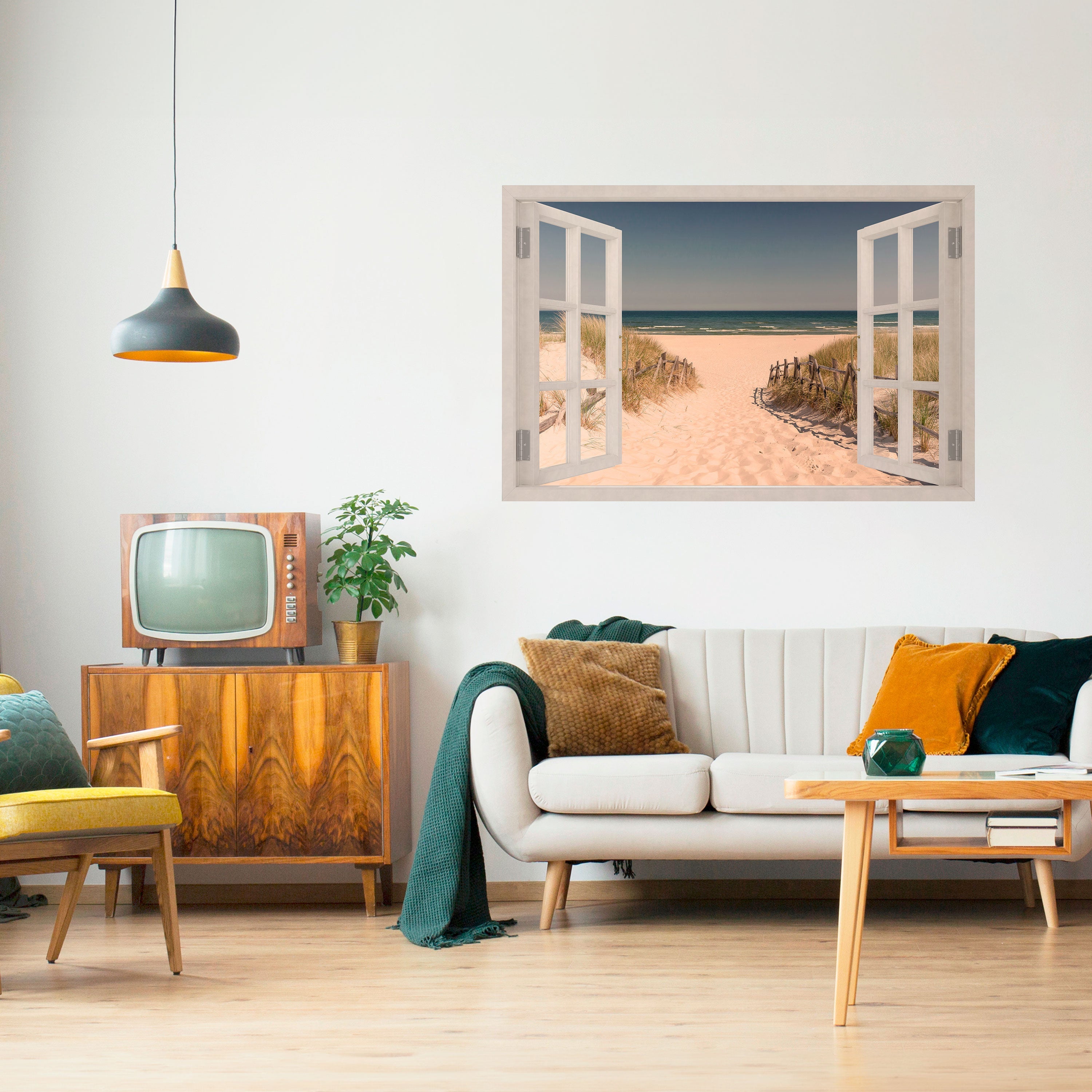 Affiche horizontale autocollante SANDY DREAMSCAPE