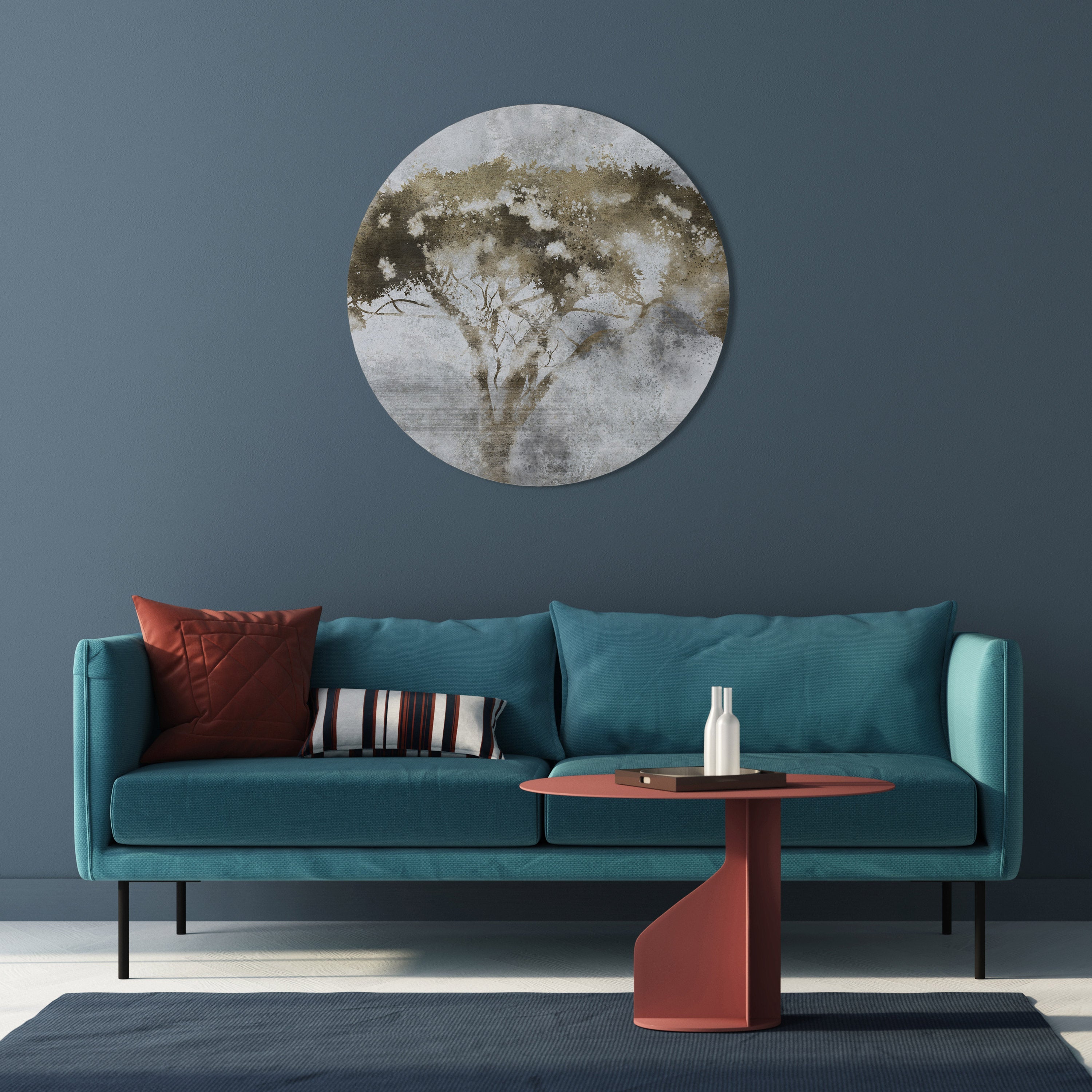 Décoration murale ronde LONESOME CROWN