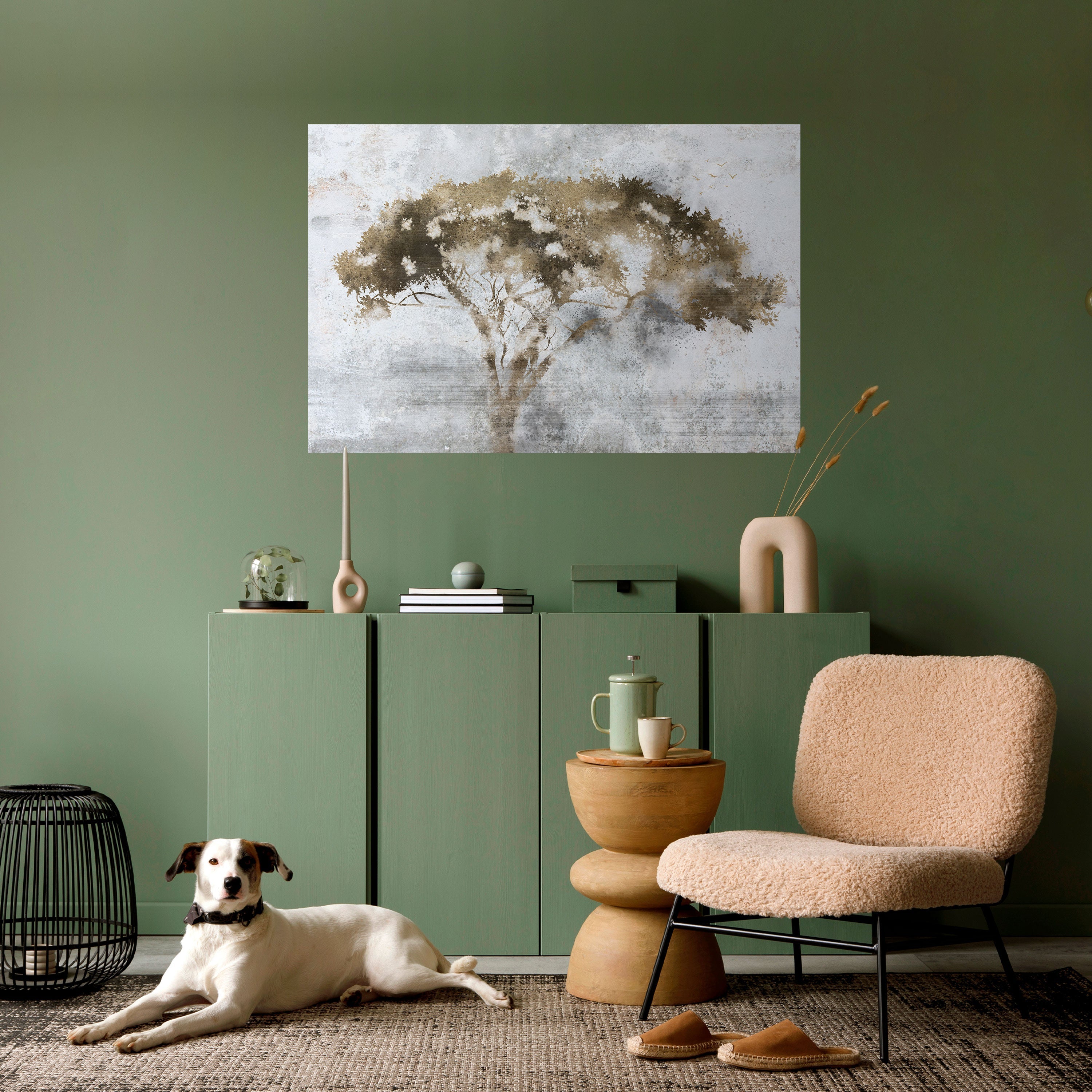 Affiche horizontale autocollante « Lonesome Crown »