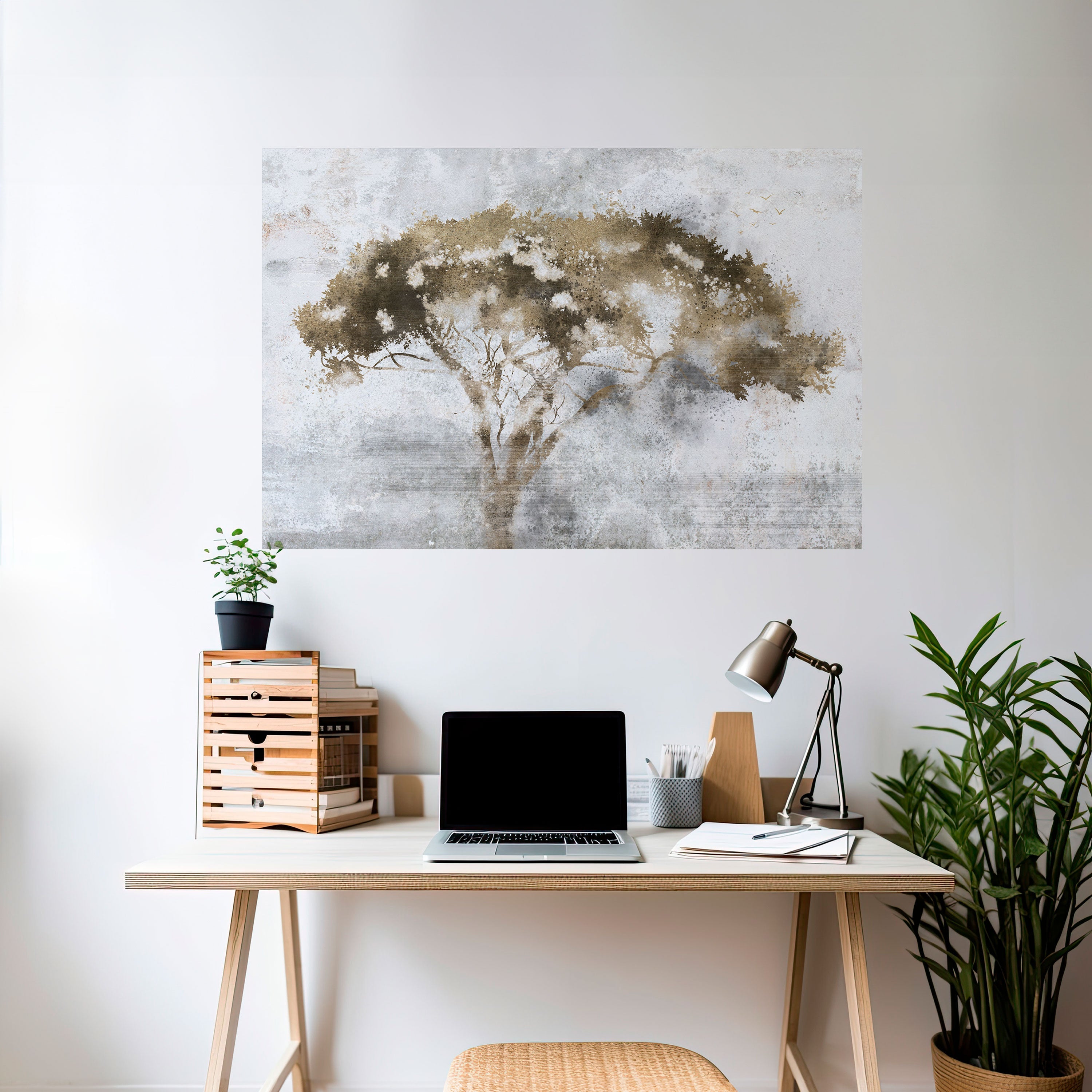 Affiche horizontale autocollante « Lonesome Crown »