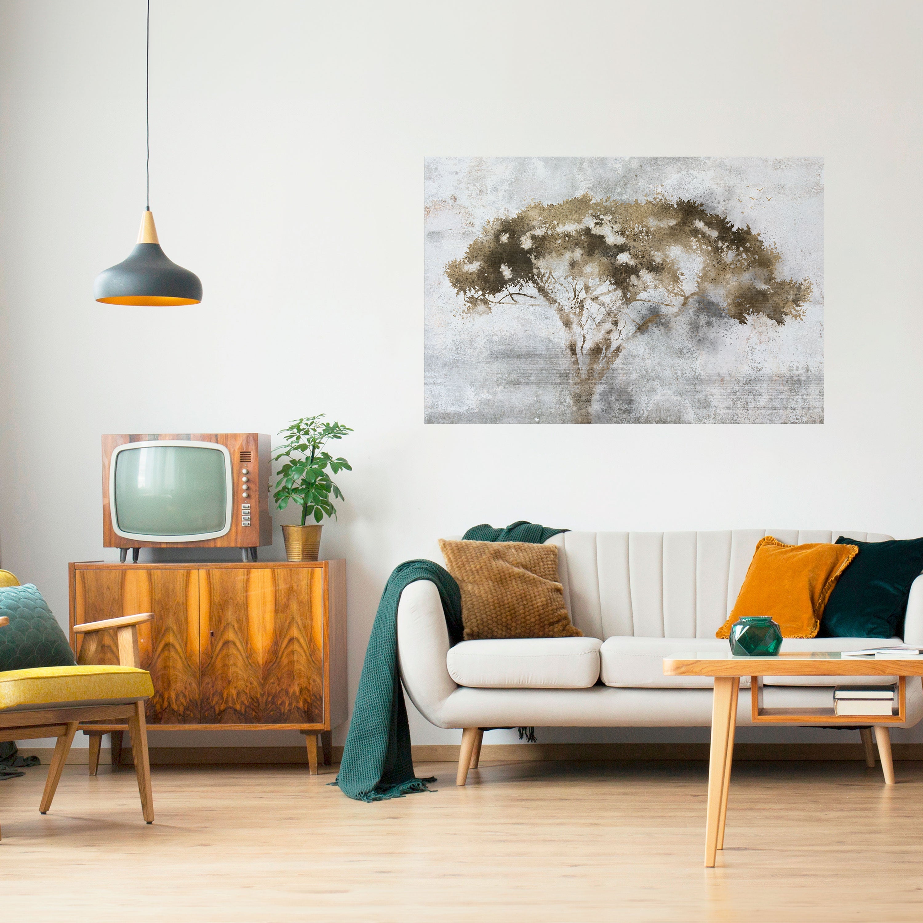 Affiche horizontale autocollante « Lonesome Crown »