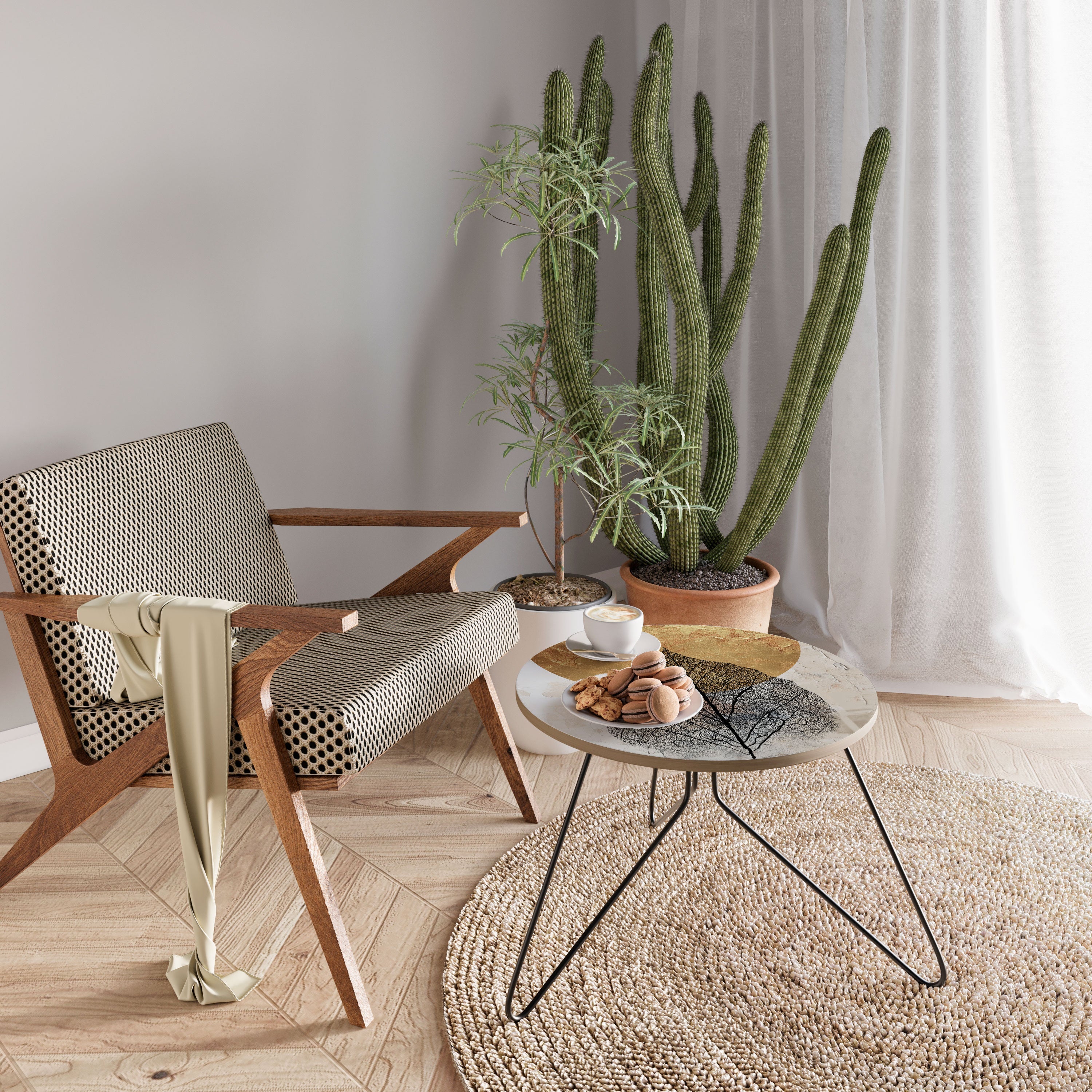 Table basse GOLD NERVATIO 60