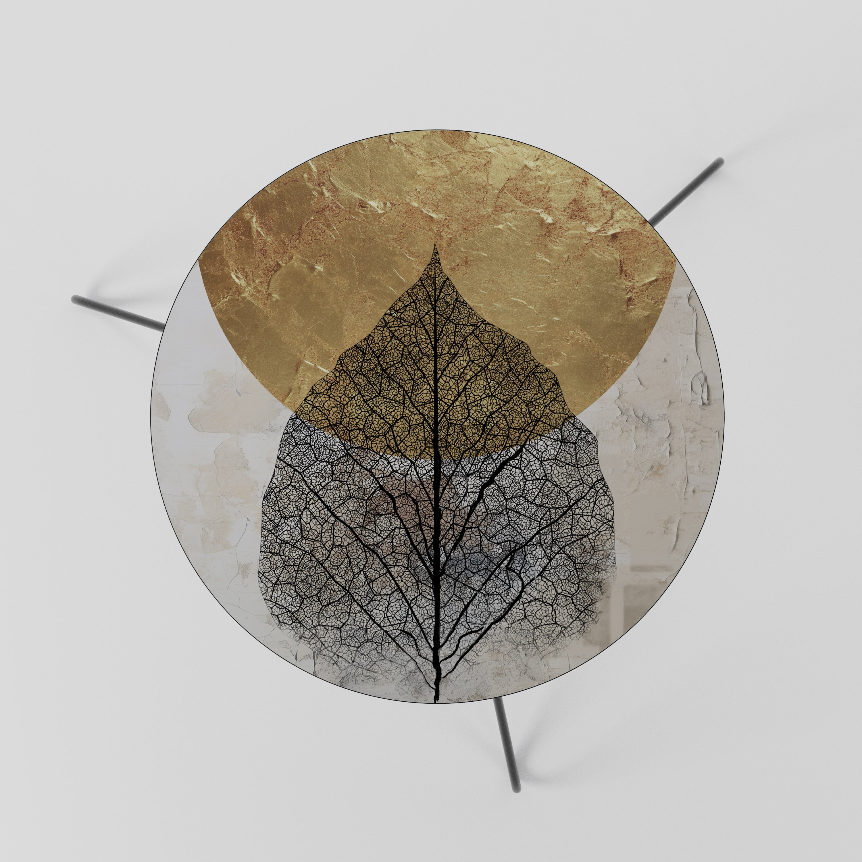 Table basse GOLD NERVATIO 60