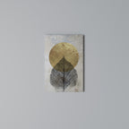 GOLD NERVATIO Vertical Canvas Print