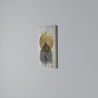 GOLD NERVATIO Vertical Canvas Print