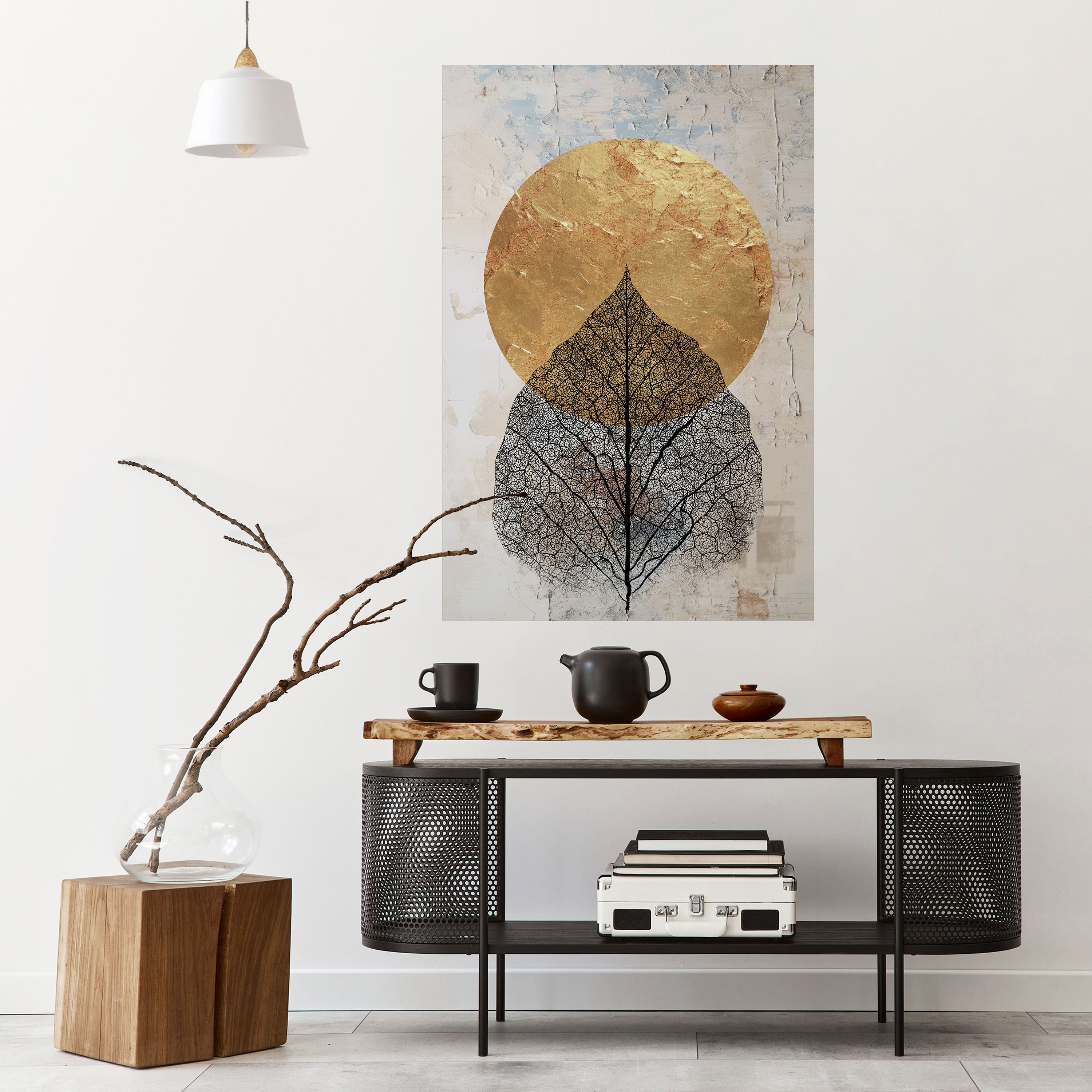 Affiche verticale autocollante GOLD NERVATIO