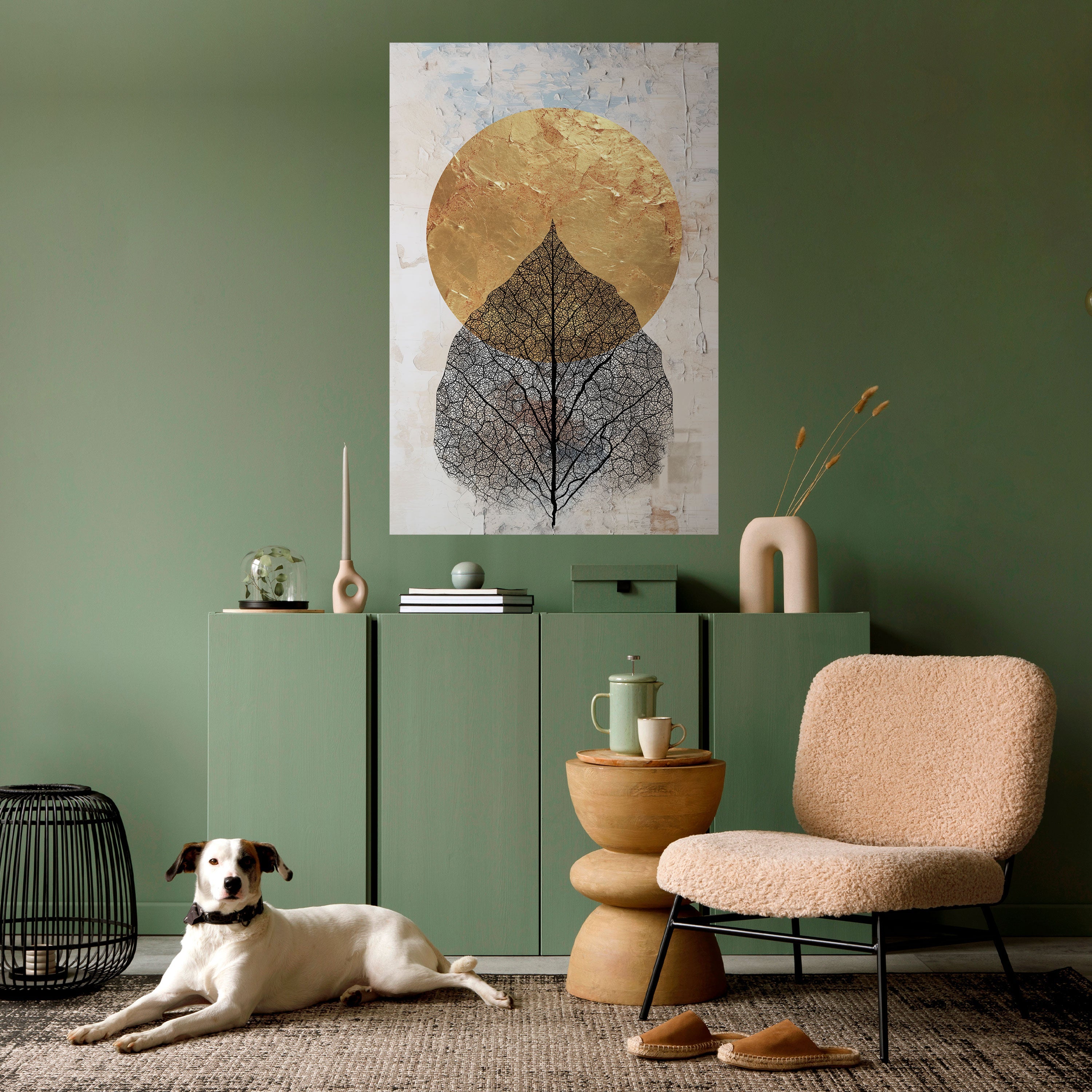 Affiche verticale autocollante GOLD NERVATIO