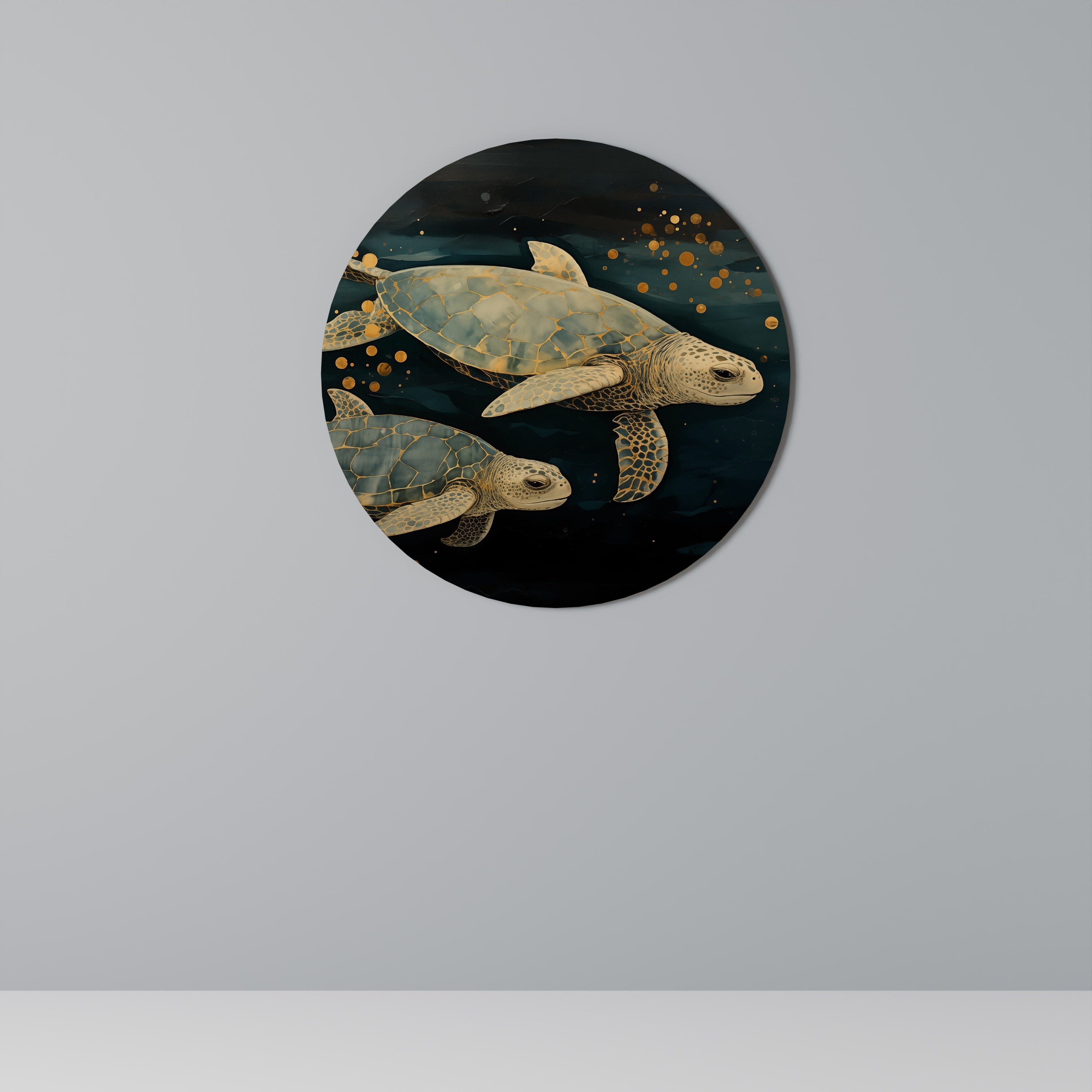 VOYAGE SÉRÉNITÉ Art mural rond