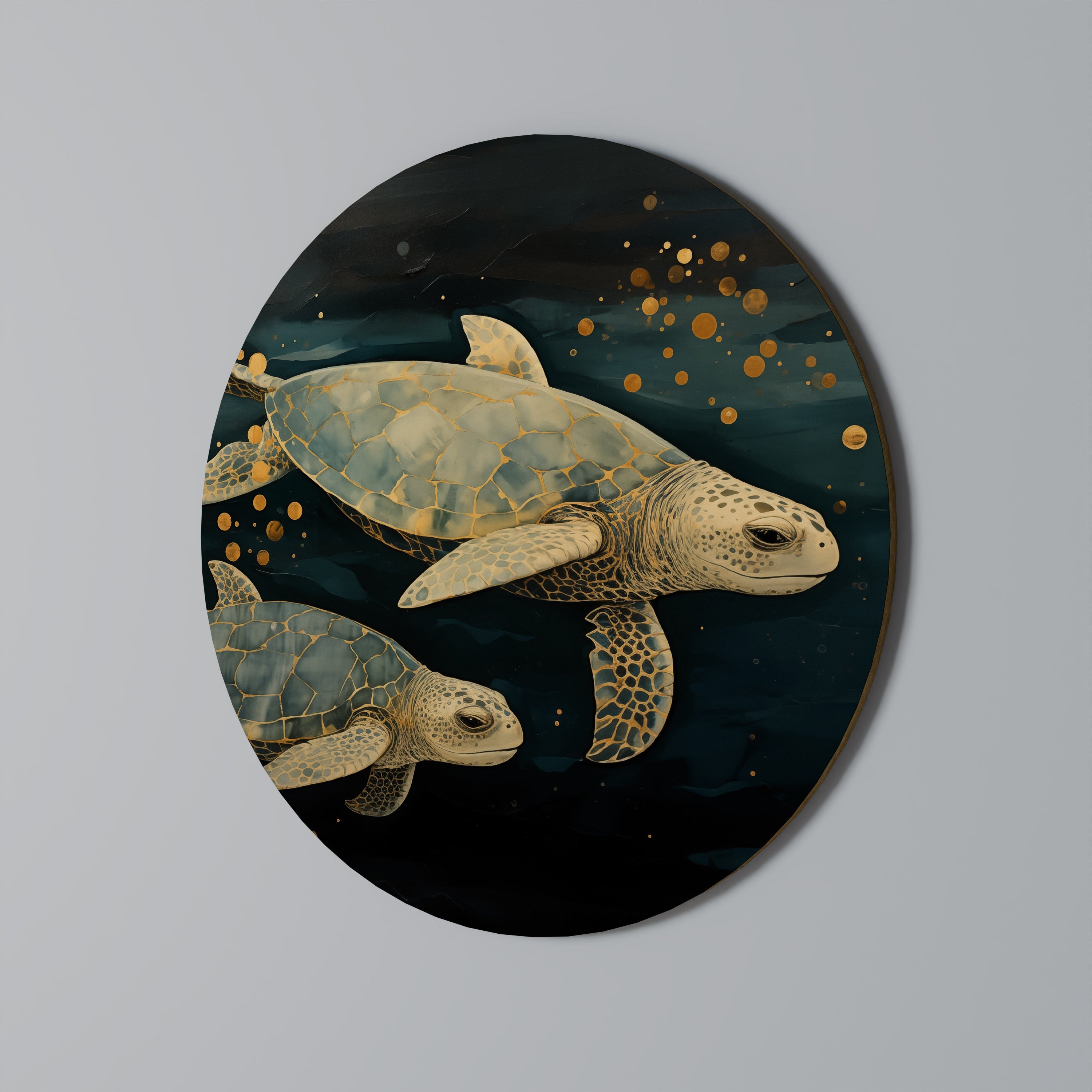 VOYAGE SÉRÉNITÉ Art mural rond