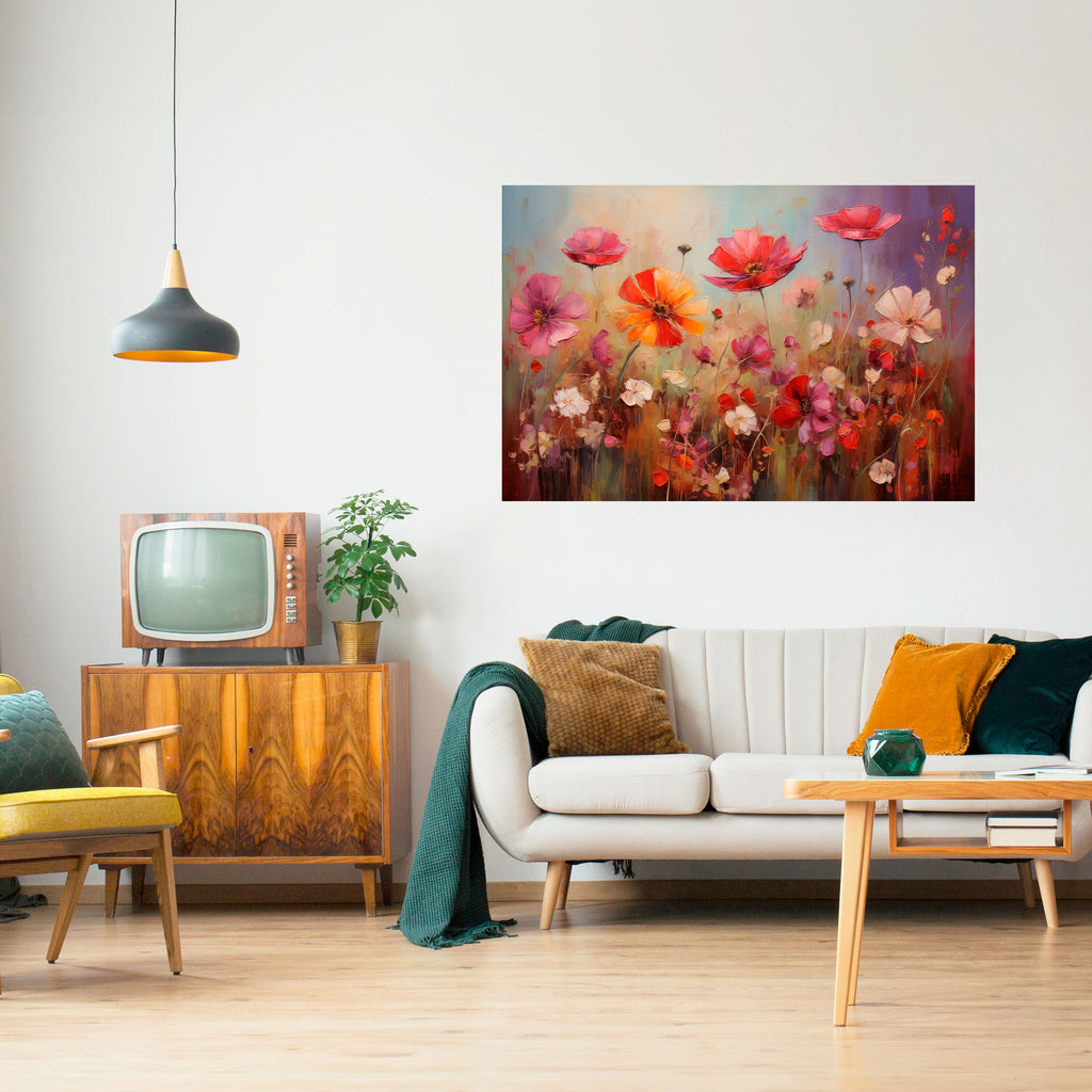 Affiche horizontale autocollante GARDEN DAYDREAM