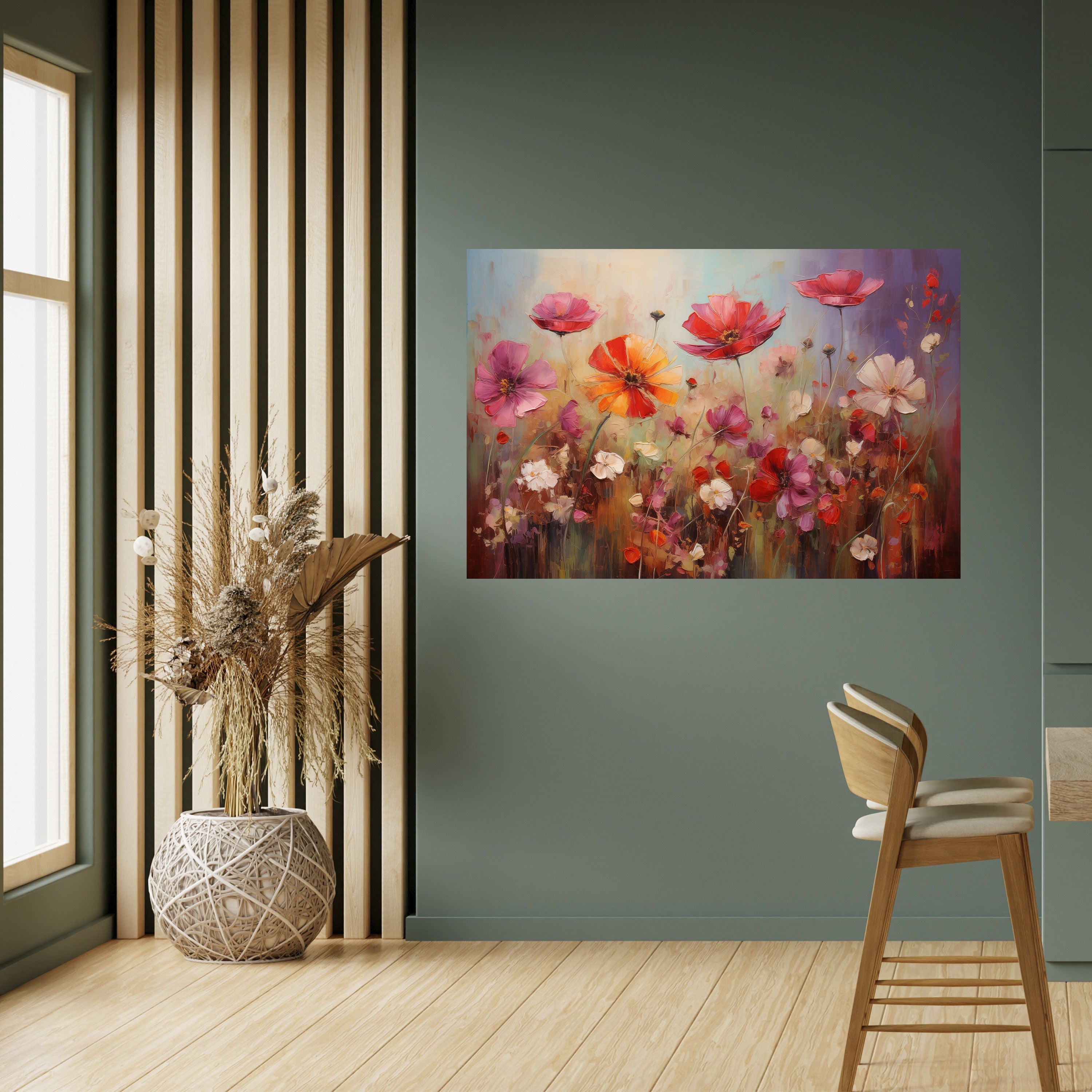 Affiche horizontale autocollante GARDEN DAYDREAM