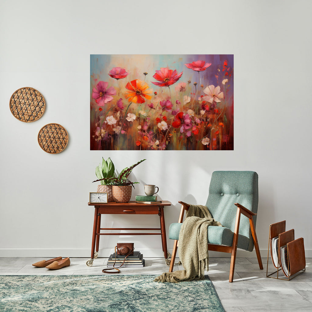 Affiche horizontale autocollante GARDEN DAYDREAM