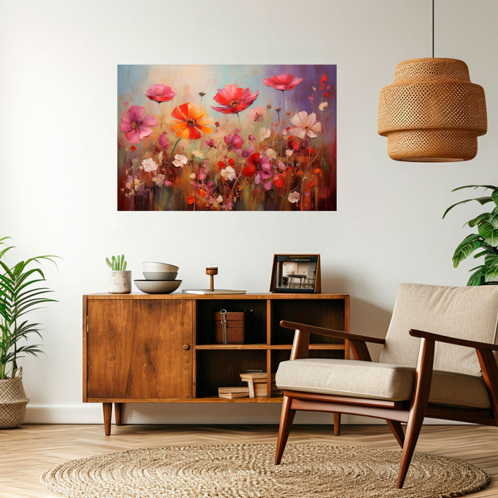 Affiche horizontale autocollante GARDEN DAYDREAM