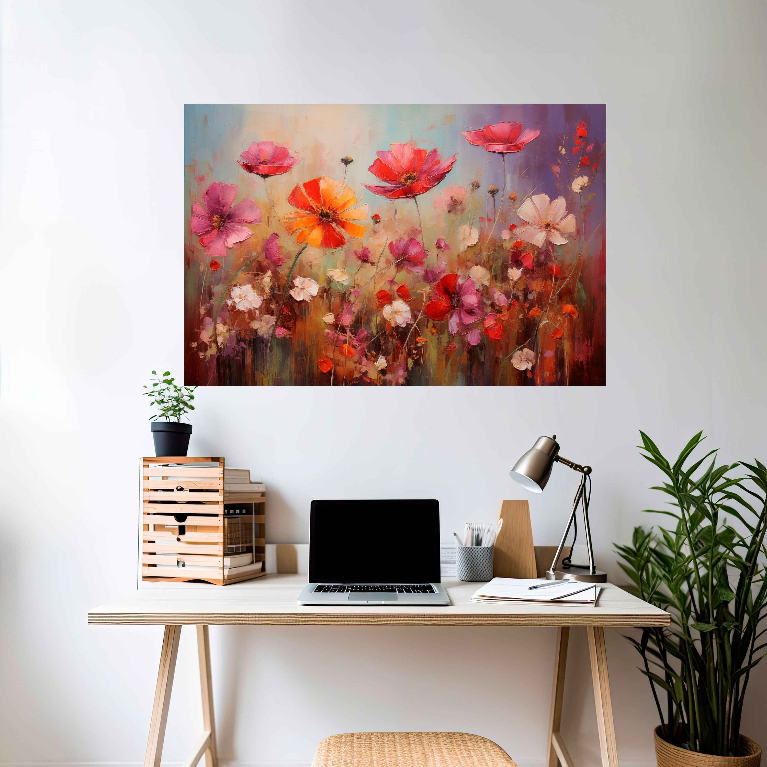 Affiche horizontale autocollante GARDEN DAYDREAM