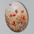 POPPY DREAMSCAPE Round Wall Art