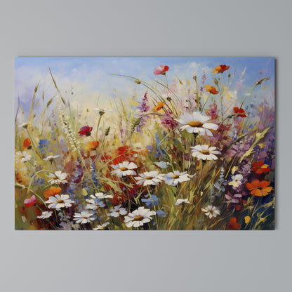 DAISY DAYDREAMS Horizontal Canvas Print