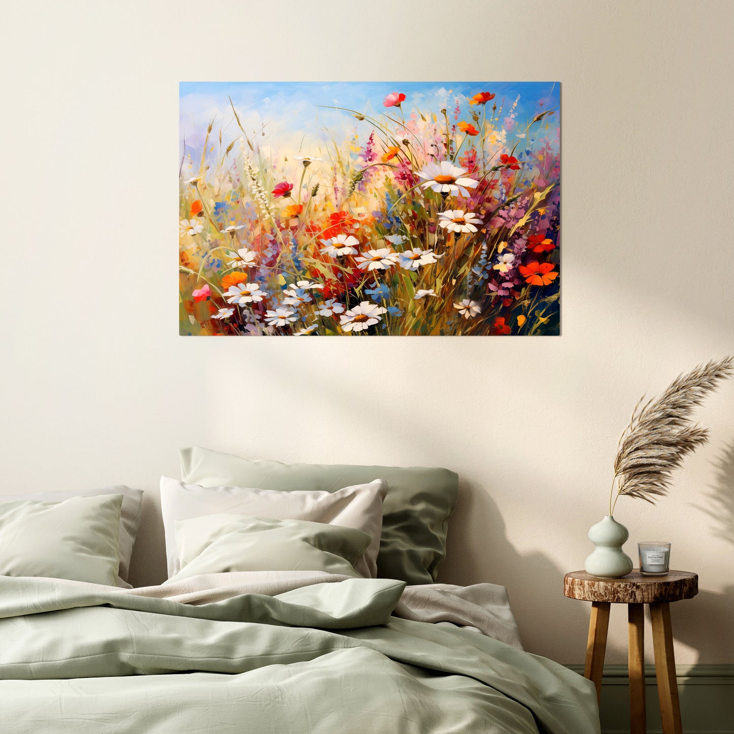 DAISY DAYDREAMS Horizontal Canvas Print