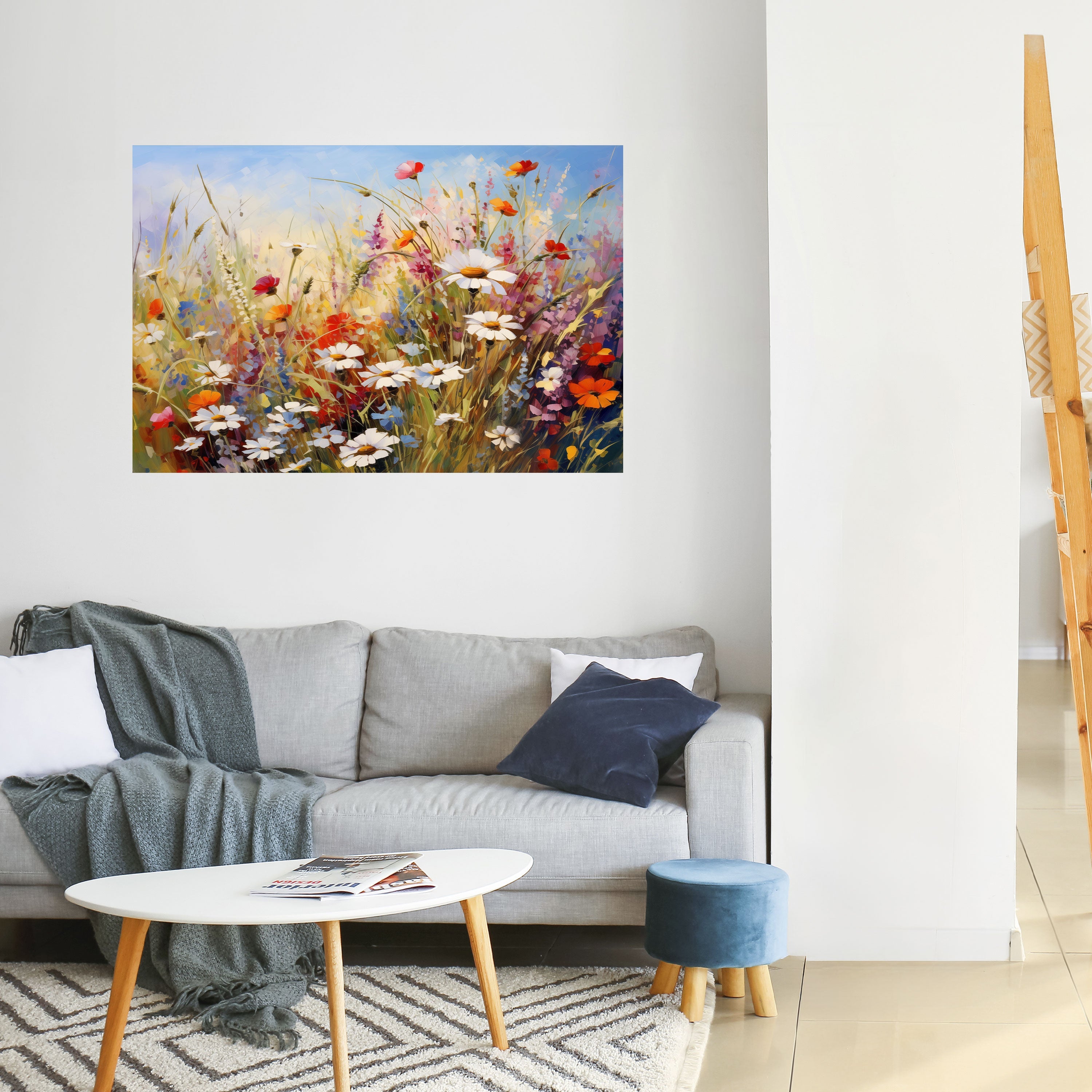 Affiche horizontale autocollante DAISY DAYDREAMS