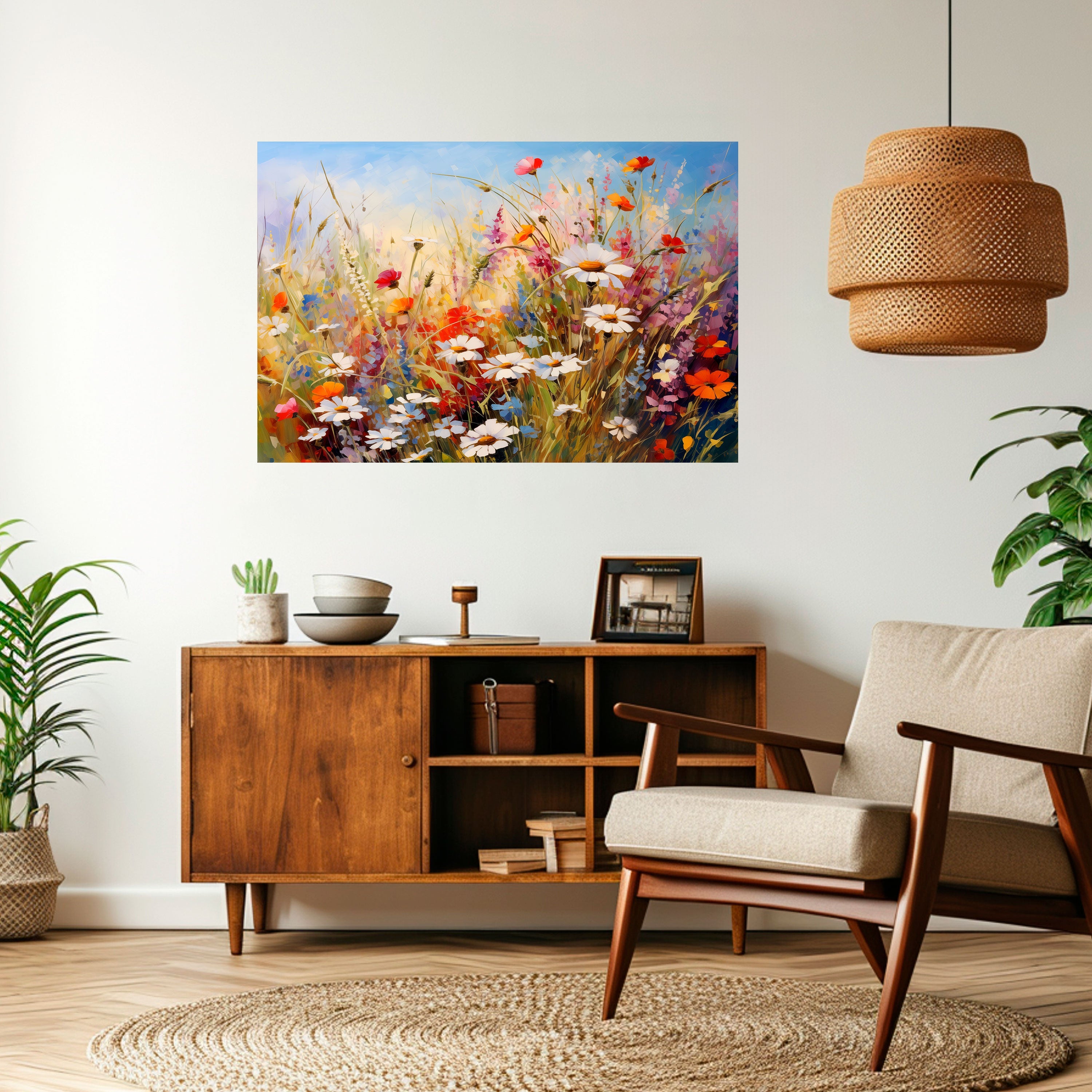 Affiche horizontale autocollante DAISY DAYDREAMS