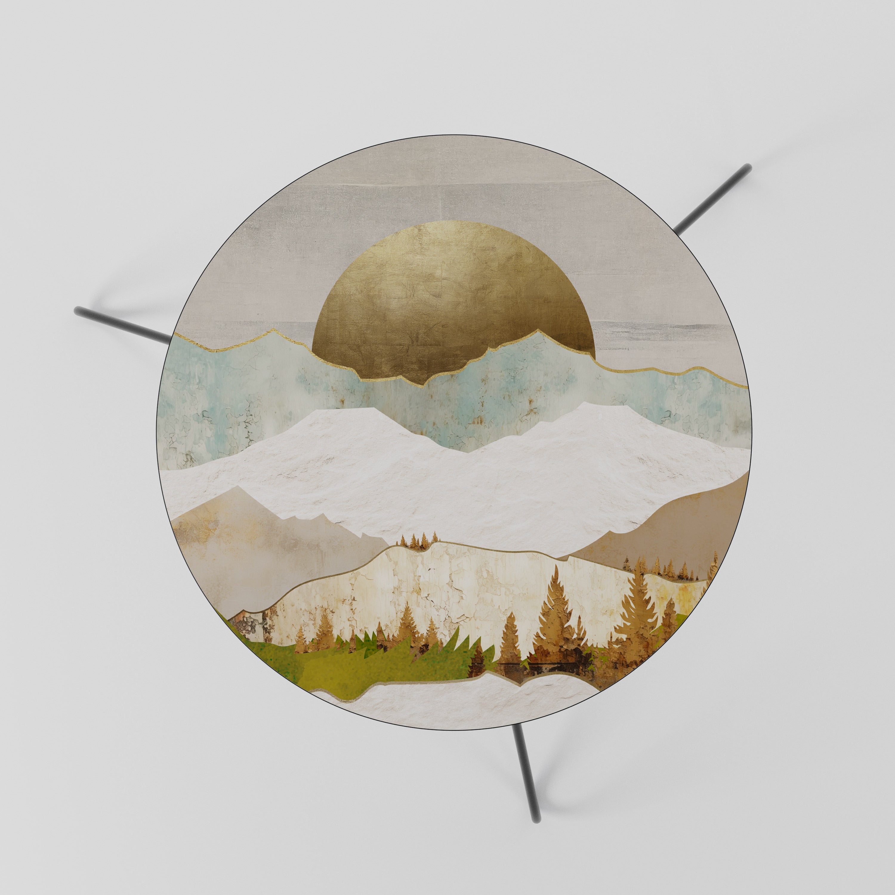 Table basse GOLDEN WINTER 60