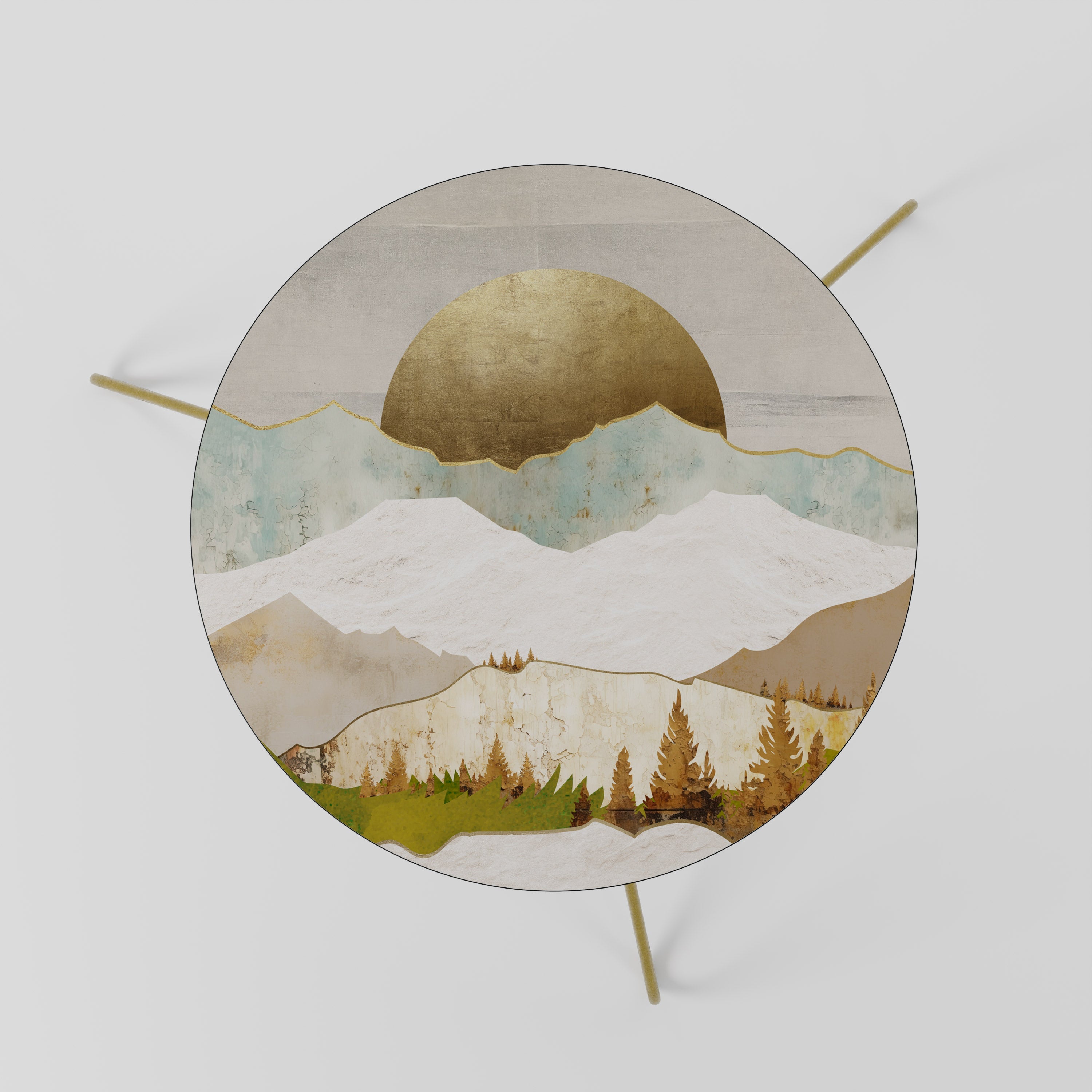 Table basse GOLDEN WINTER 60