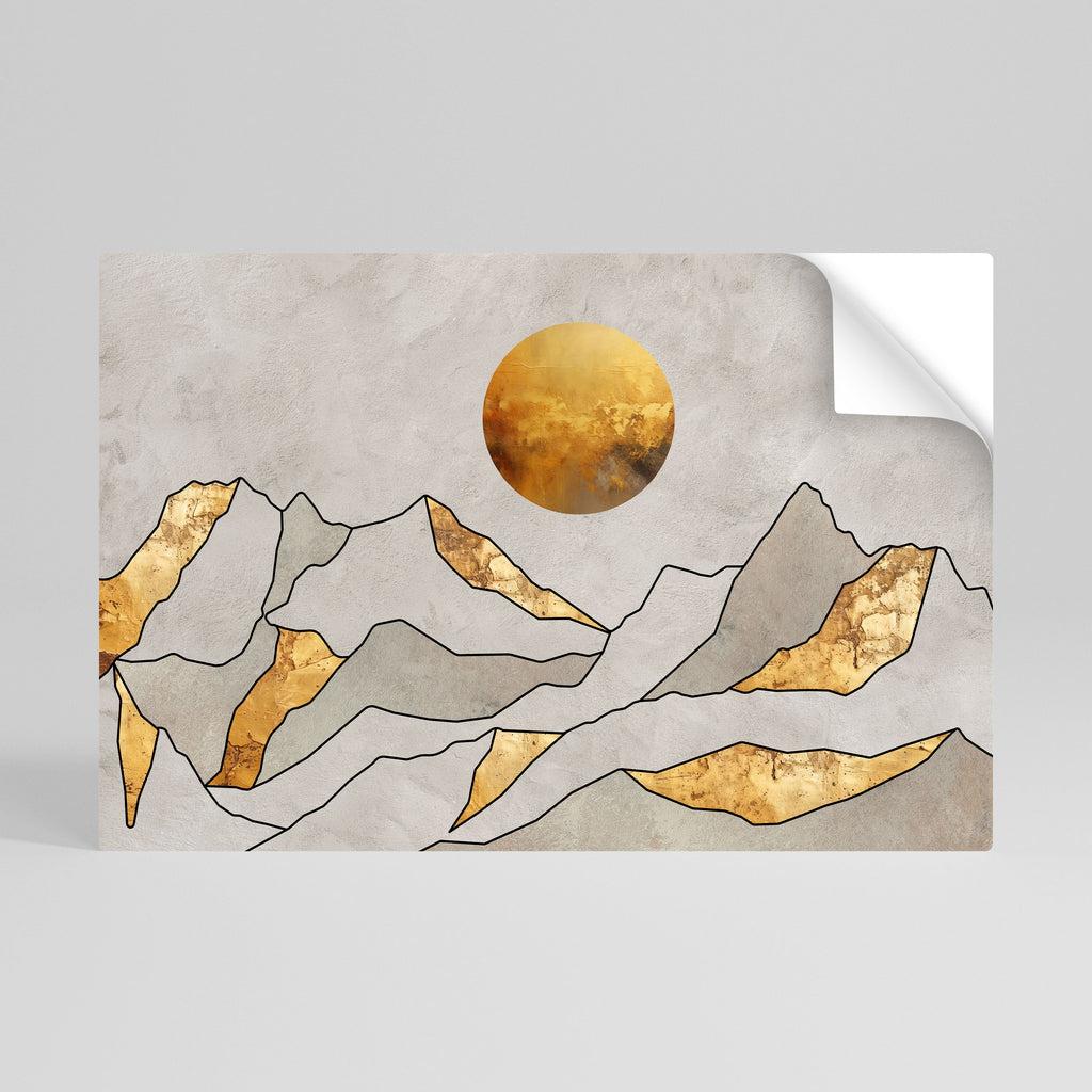 Affiche horizontale autocollante SUNNY BLAZE