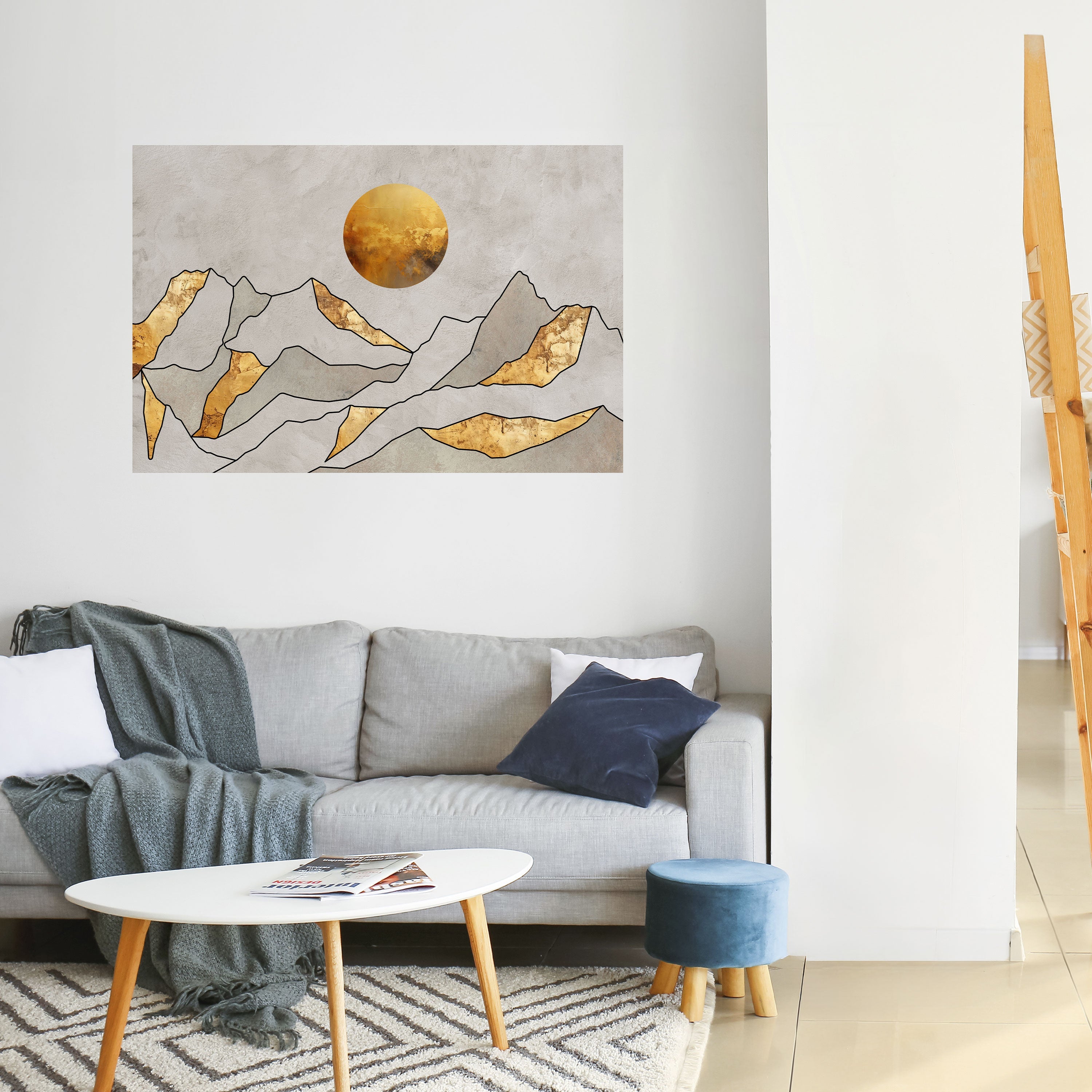 Affiche horizontale autocollante SUNNY BLAZE