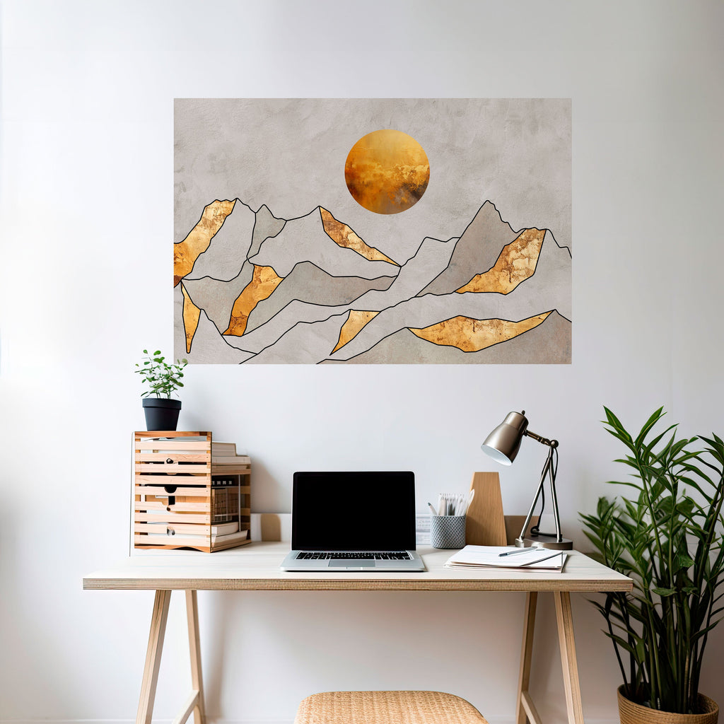 Affiche horizontale autocollante SUNNY BLAZE