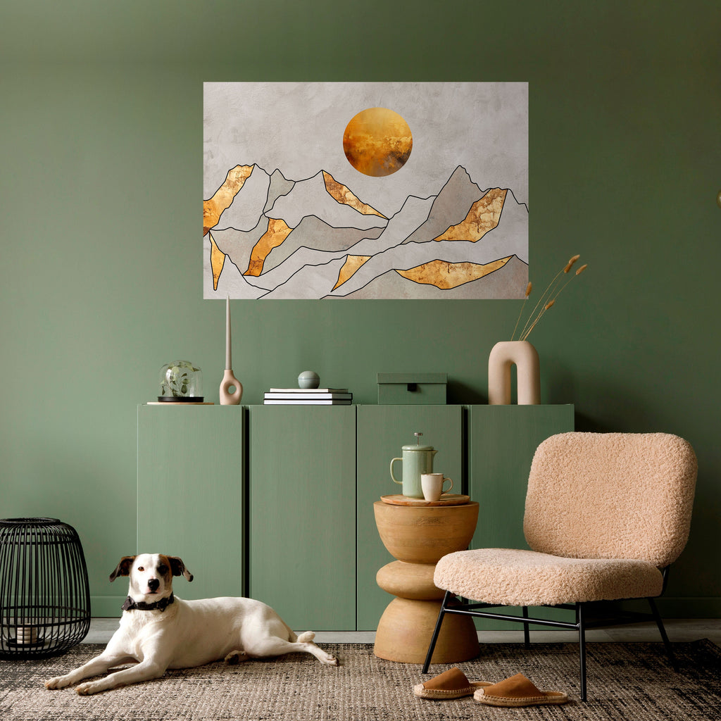 Affiche horizontale autocollante SUNNY BLAZE