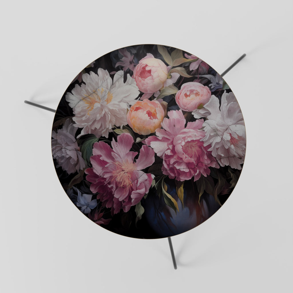 Table basse CRASHED PEONIES 60