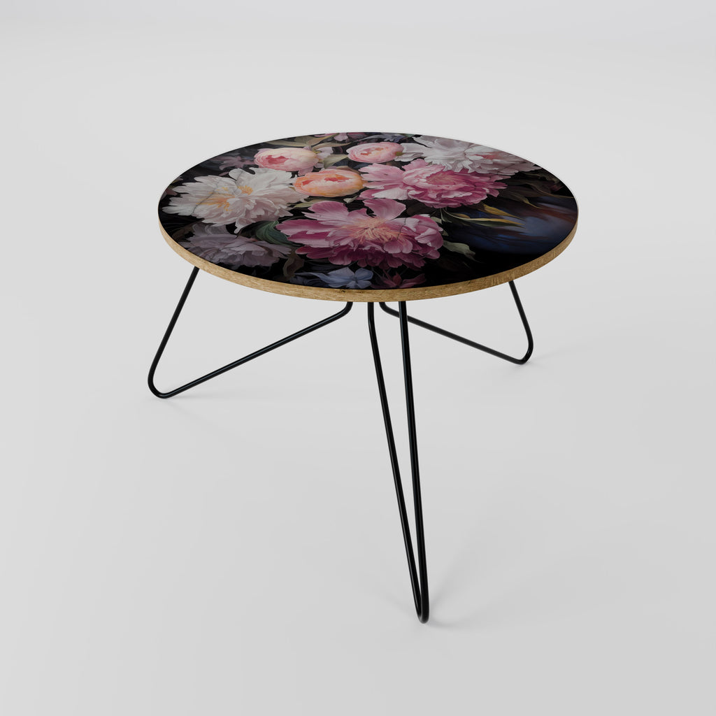 Table basse CRASHED PEONIES 60