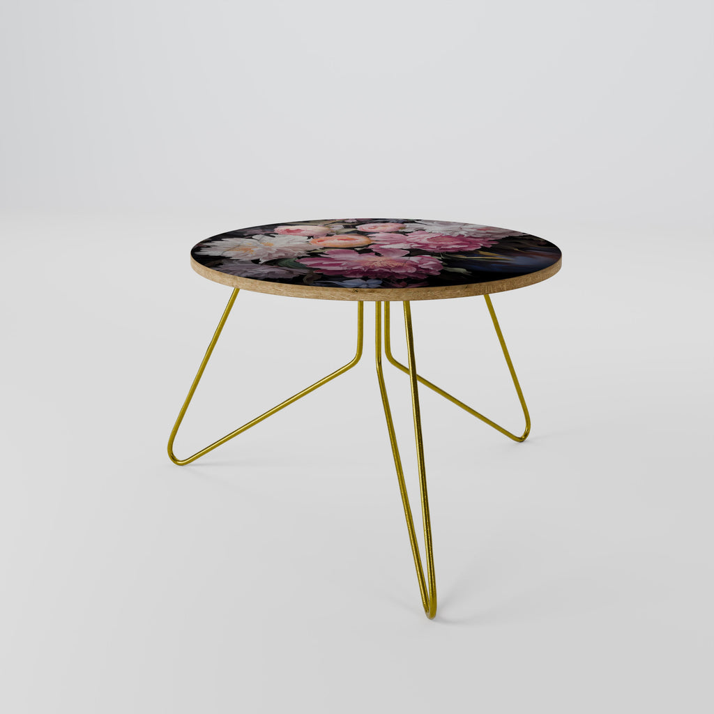 Table basse CRASHED PEONIES 60