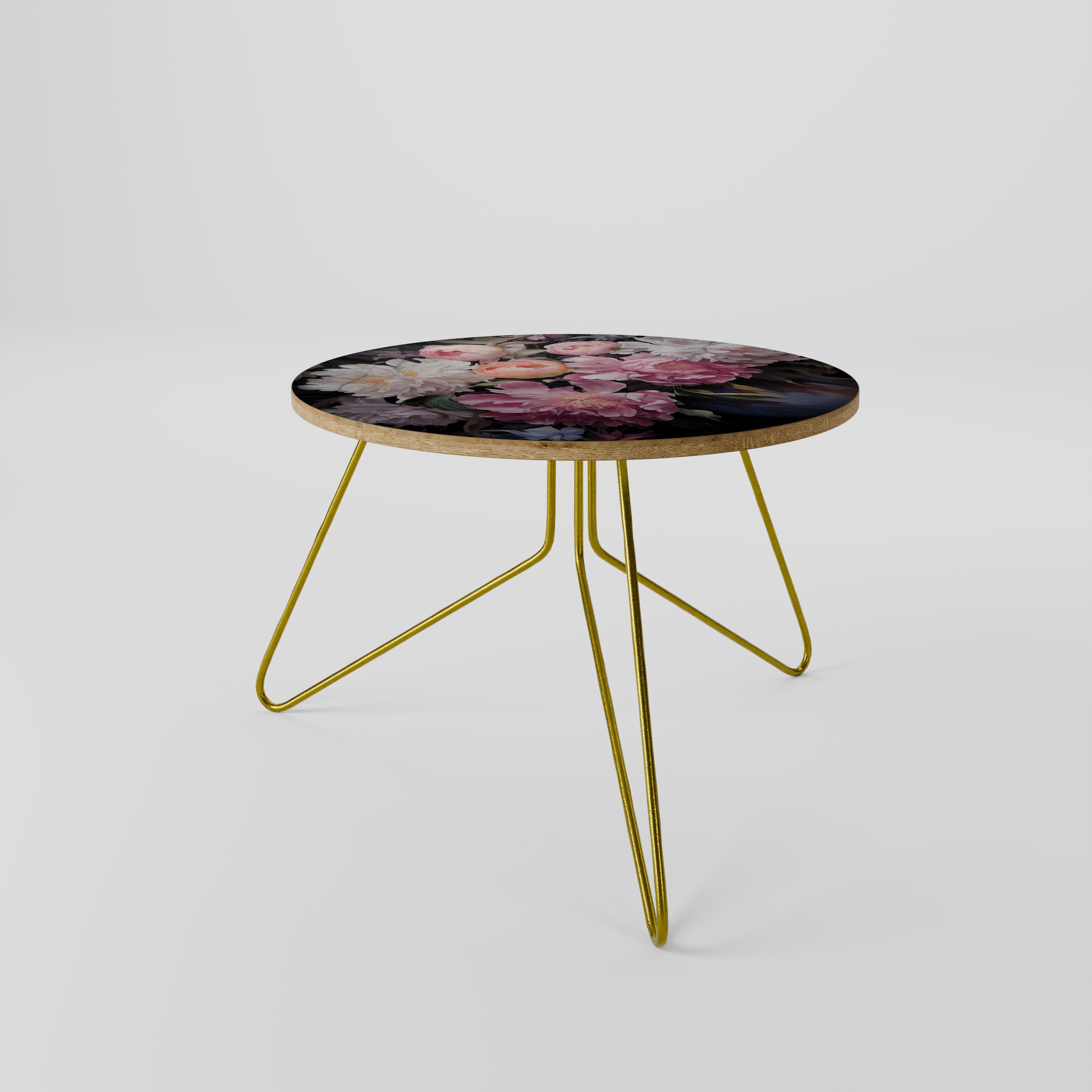 Table basse CRASHED PEONIES 60