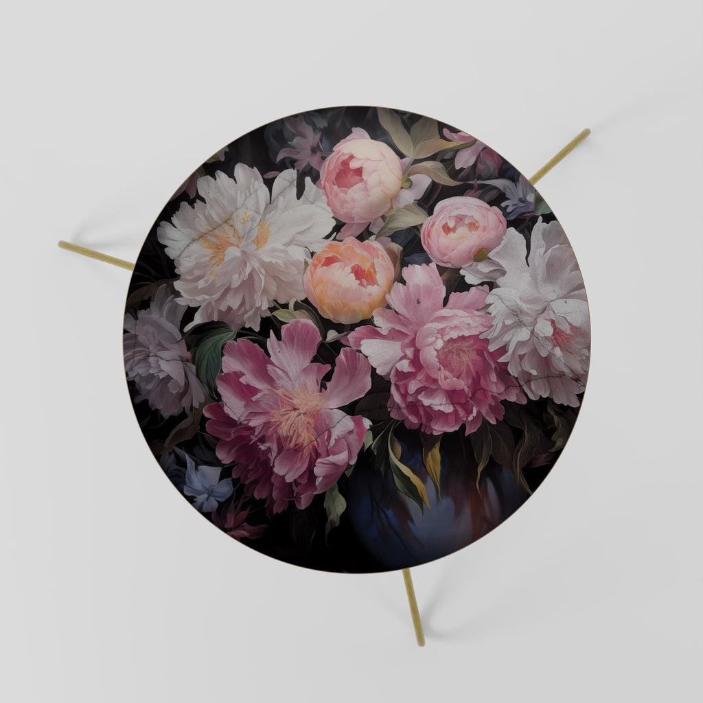 Table basse CRASHED PEONIES 60