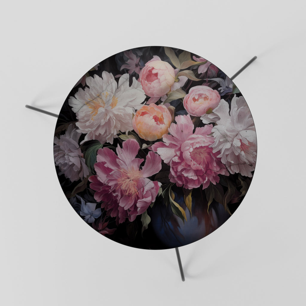 Table basse CRASHED PEONIES 60