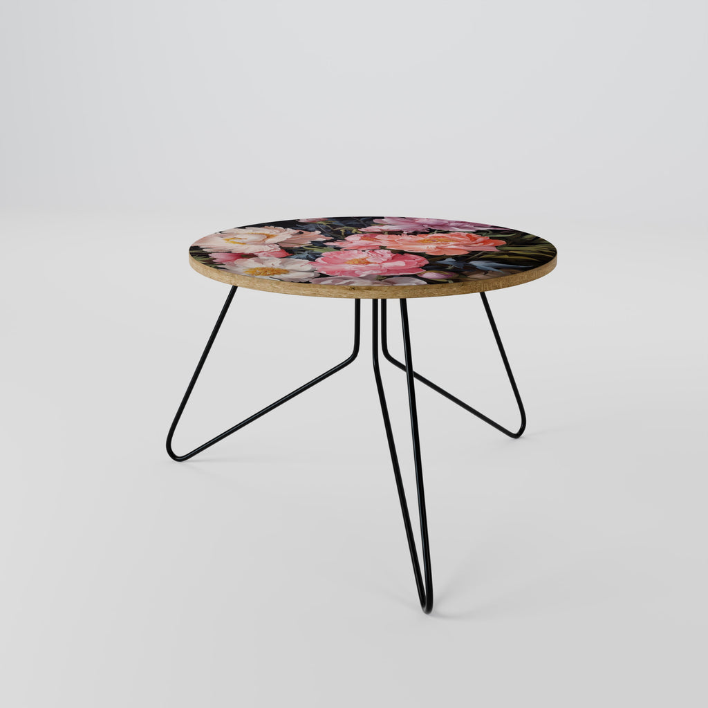 Table basse PEONIES BLOSSOM 60