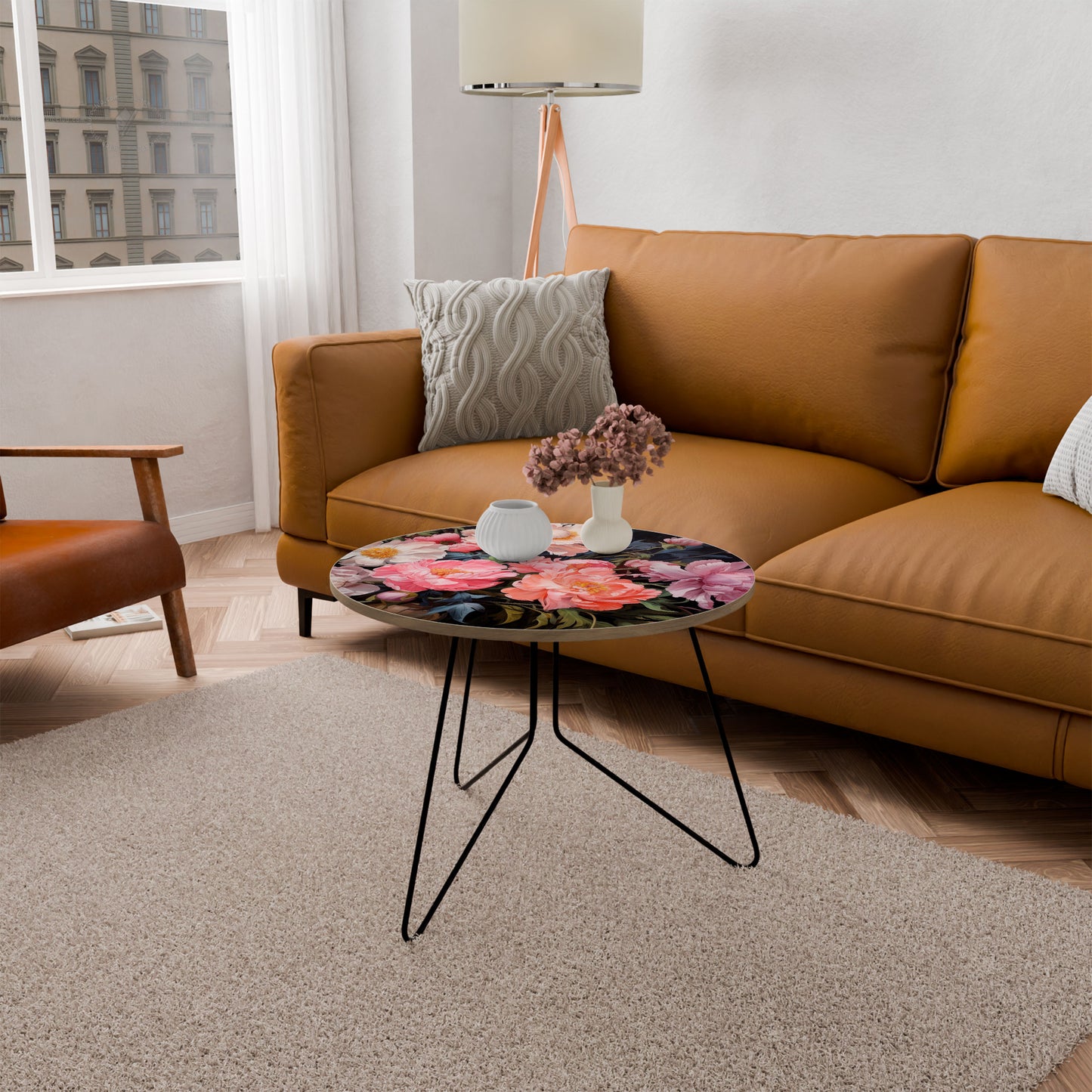 PEONIES BLOSSOM Coffee Table