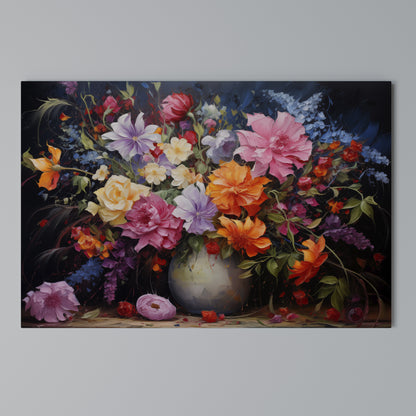 EUPHORIC BOUQUET Horizontal Canvas Print