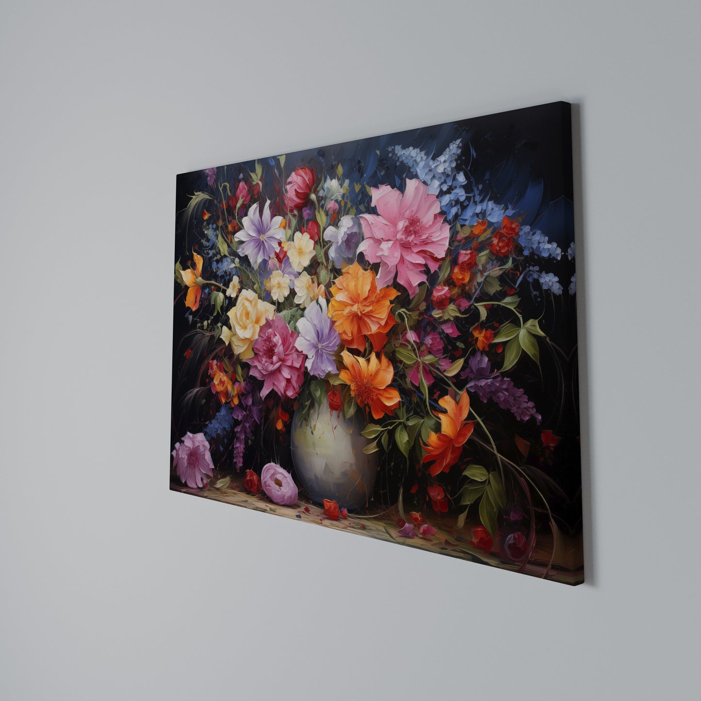 EUPHORIC BOUQUET Horizontal Canvas Print