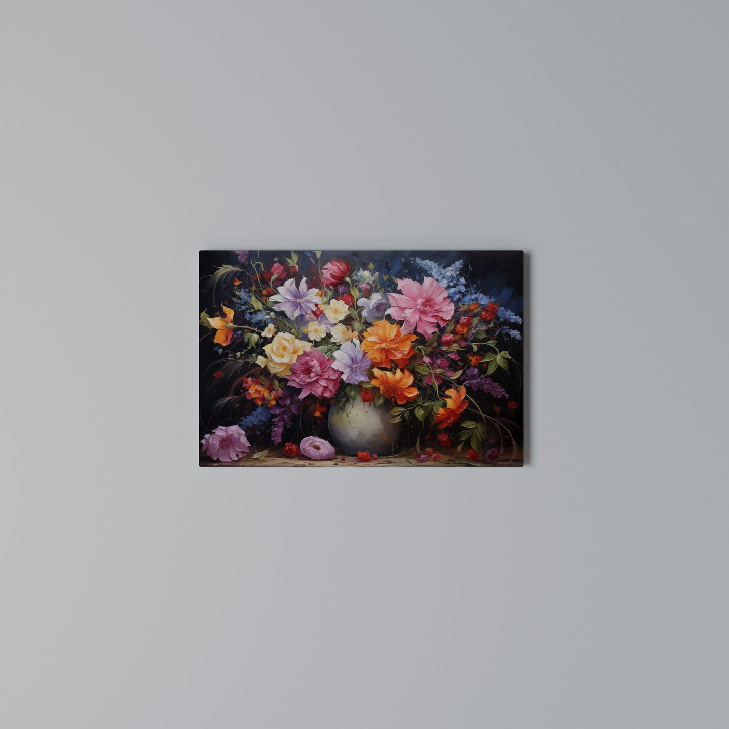 EUPHORIC BOUQUET Horizontal Canvas Print