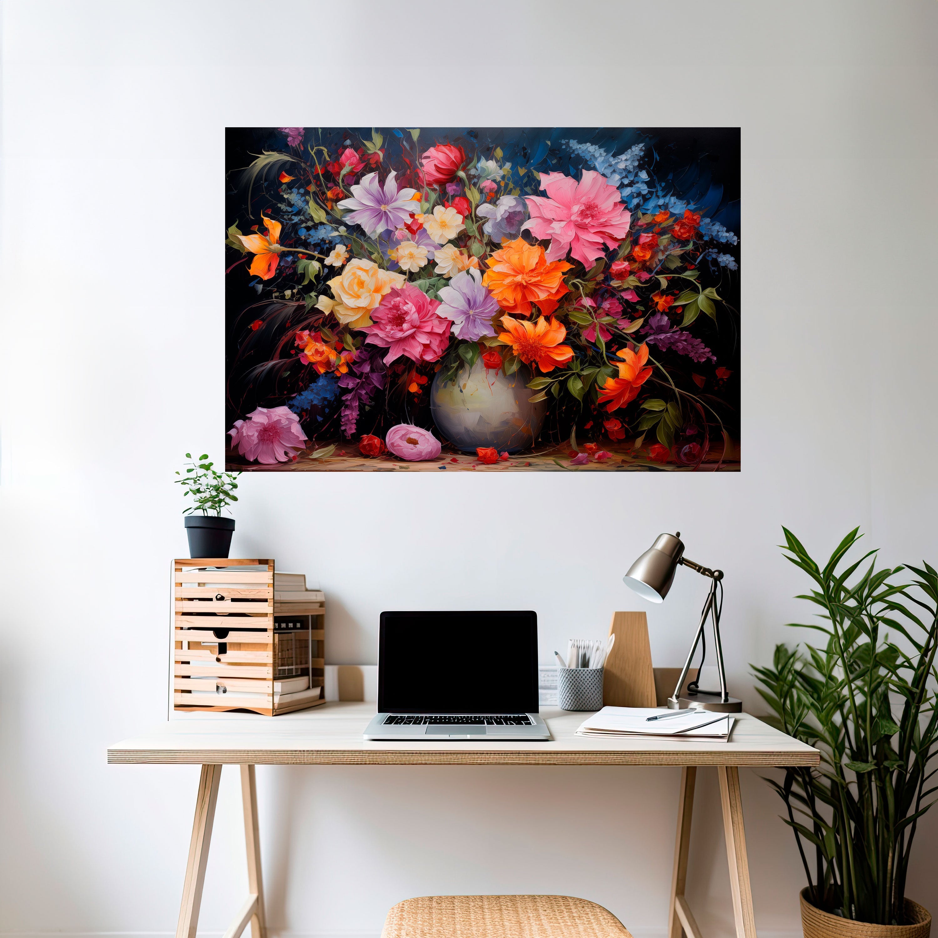 Affiche horizontale autocollante « EUPHORIC BOUQUET »