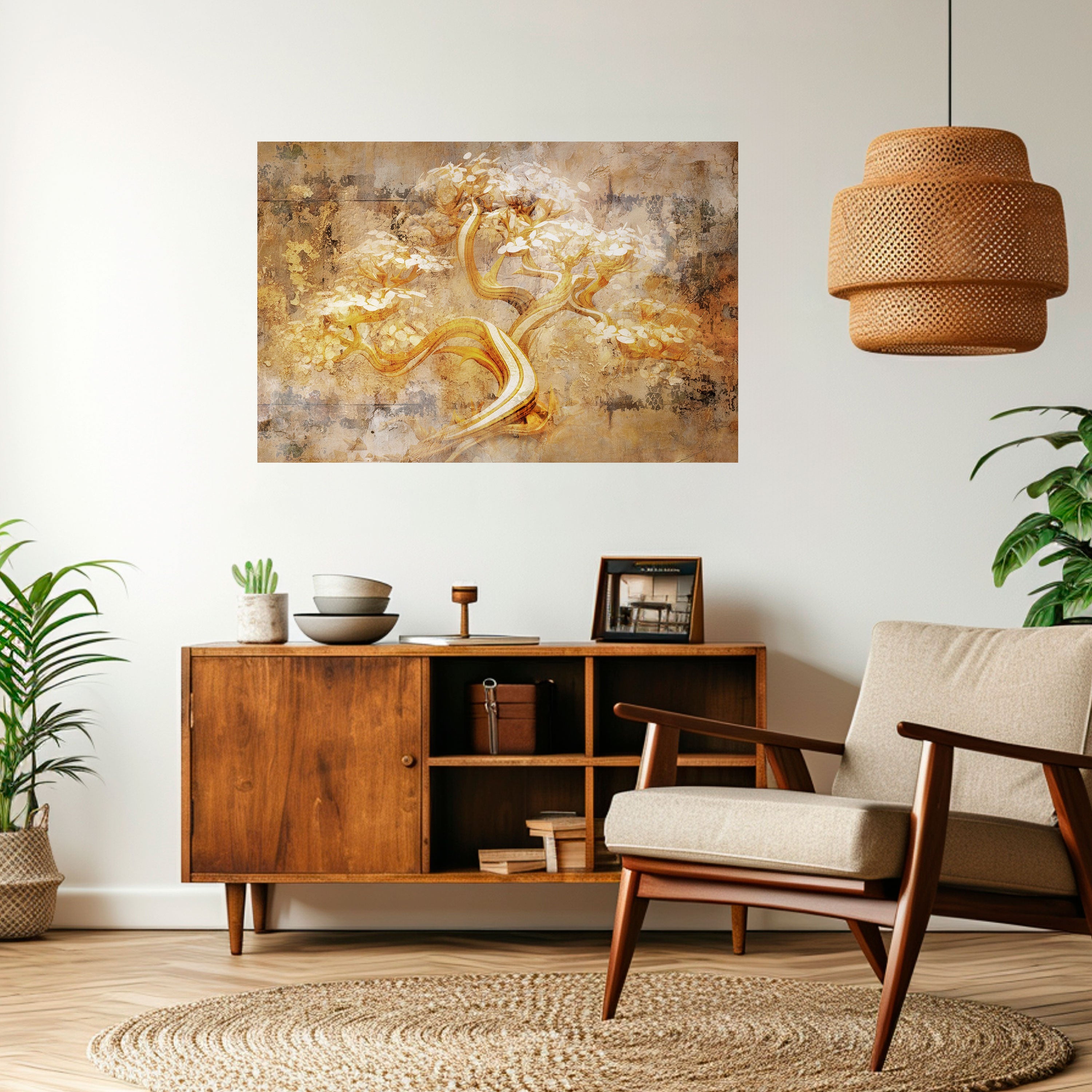 Affiche horizontale autocollante « ARBRE DES MURMURES »