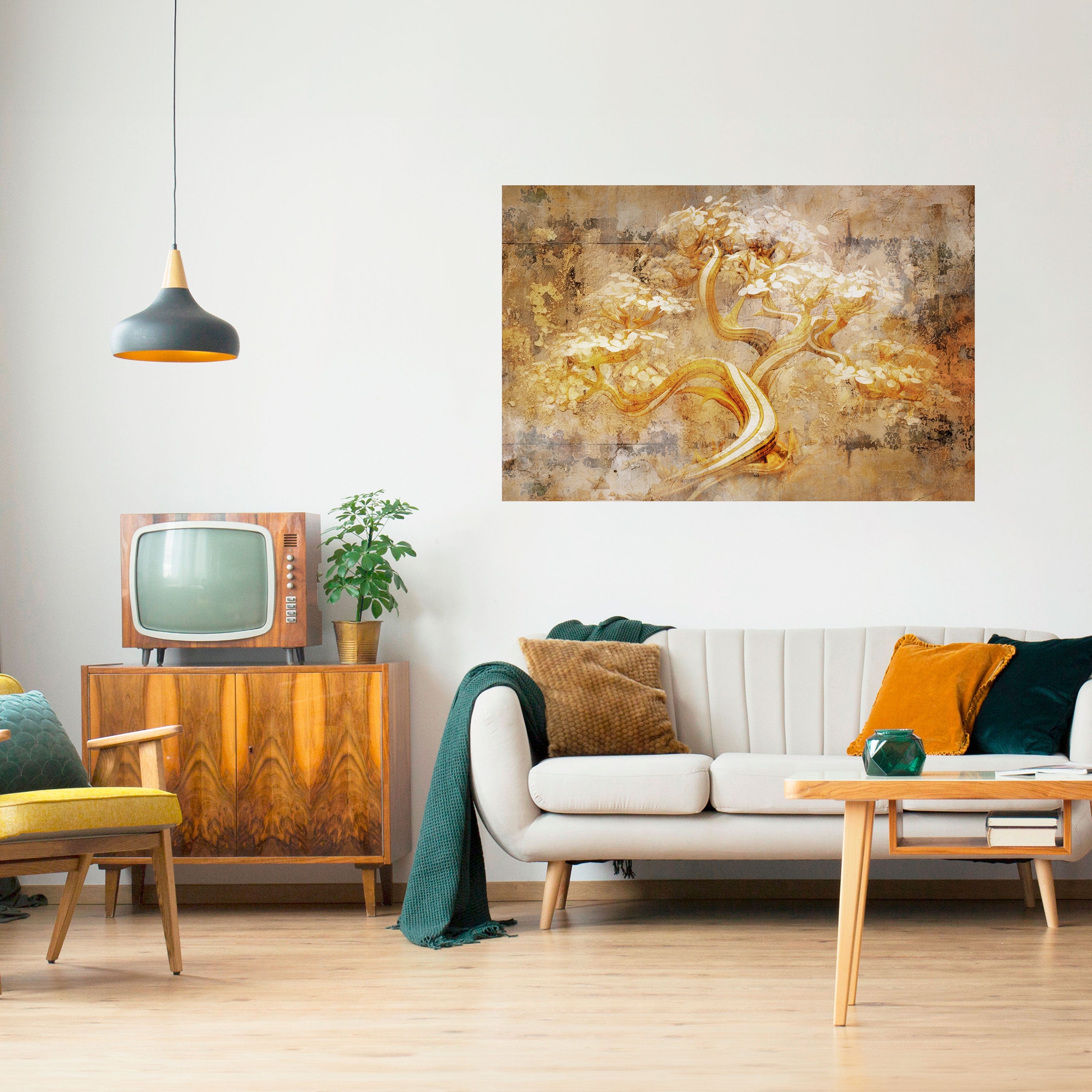 Affiche horizontale autocollante « ARBRE DES MURMURES »