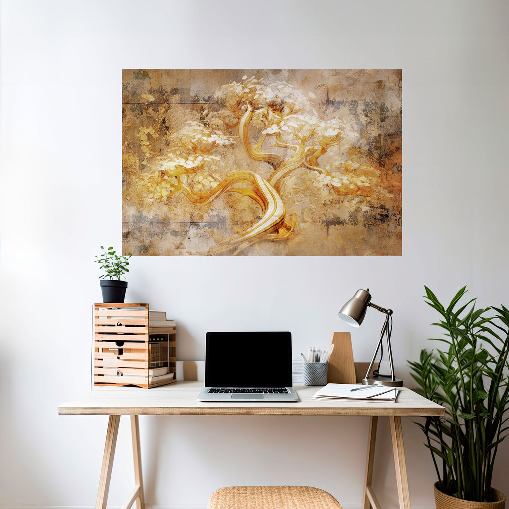 Affiche horizontale autocollante « ARBRE DES MURMURES »