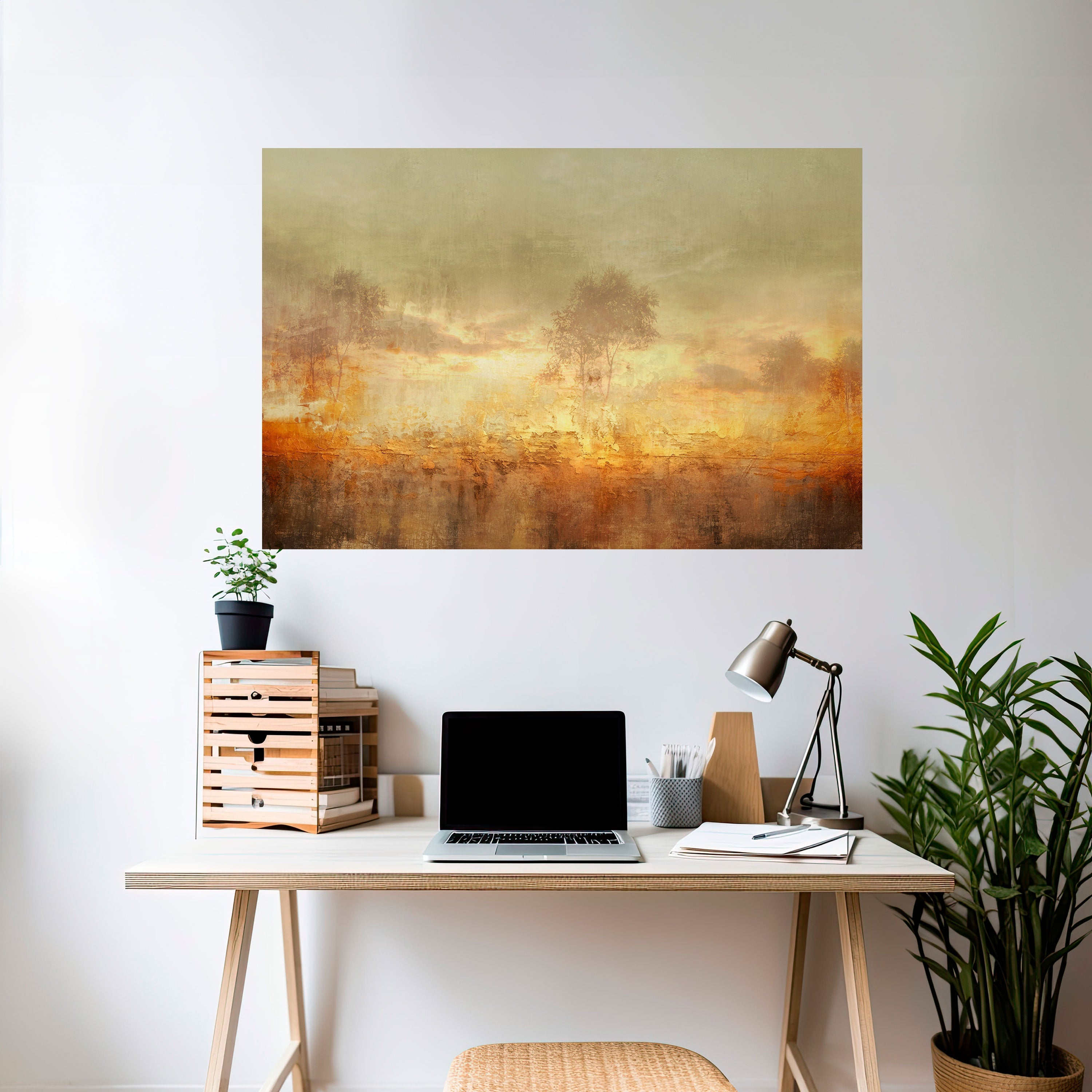Affiche horizontale autocollante AMBER DREAMSCAPE