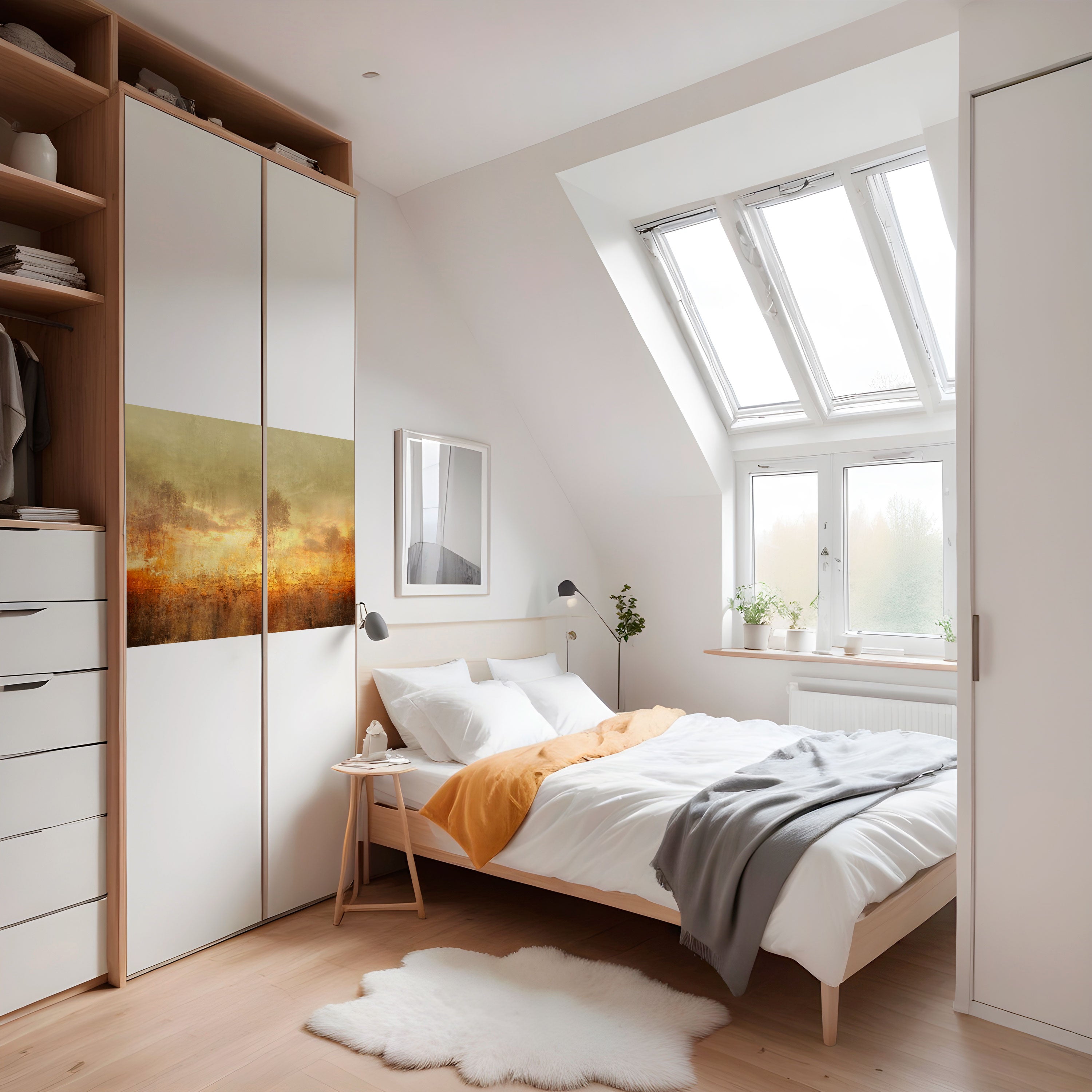 Affiche horizontale autocollante AMBER DREAMSCAPE