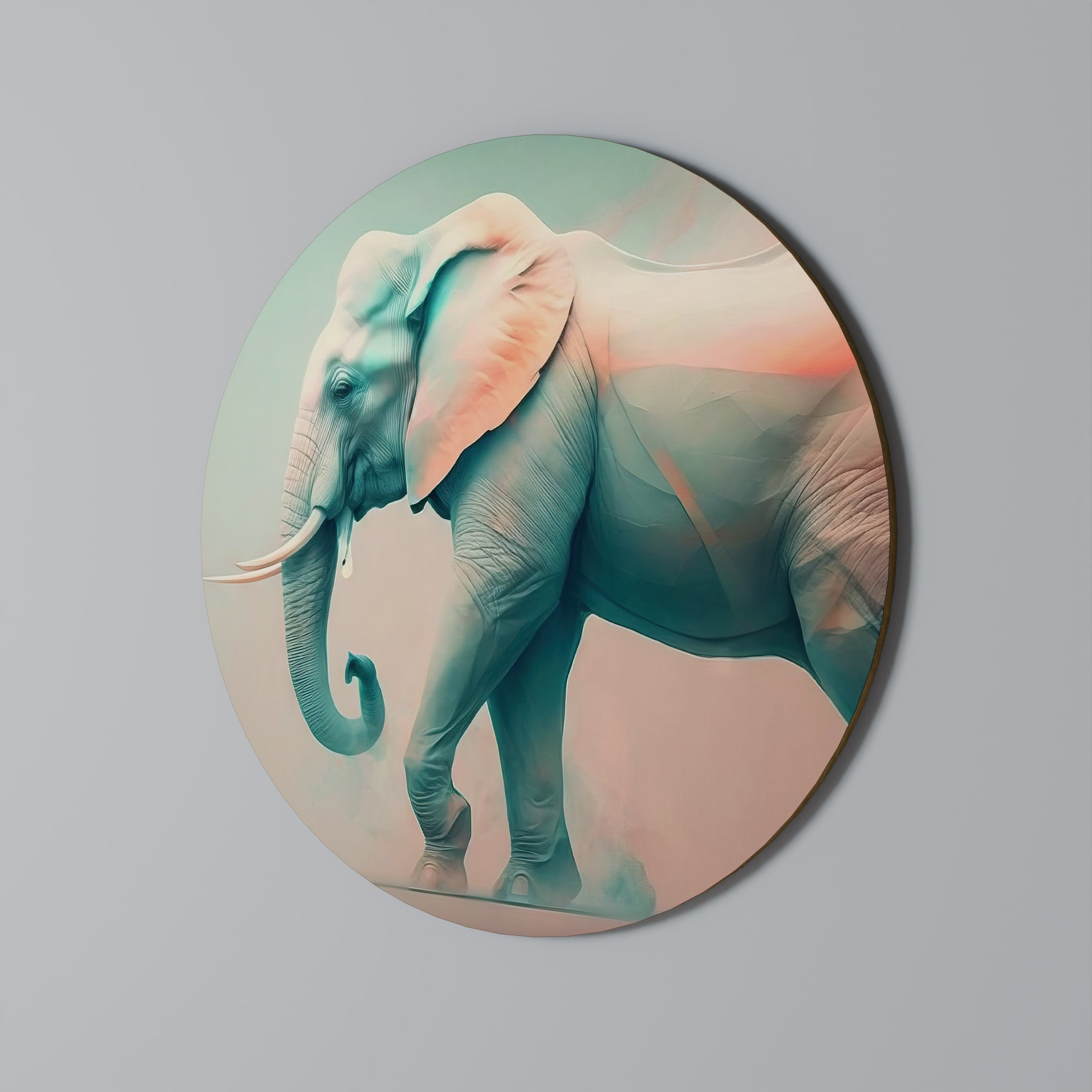 Décoration murale ronde HOLO GIANT