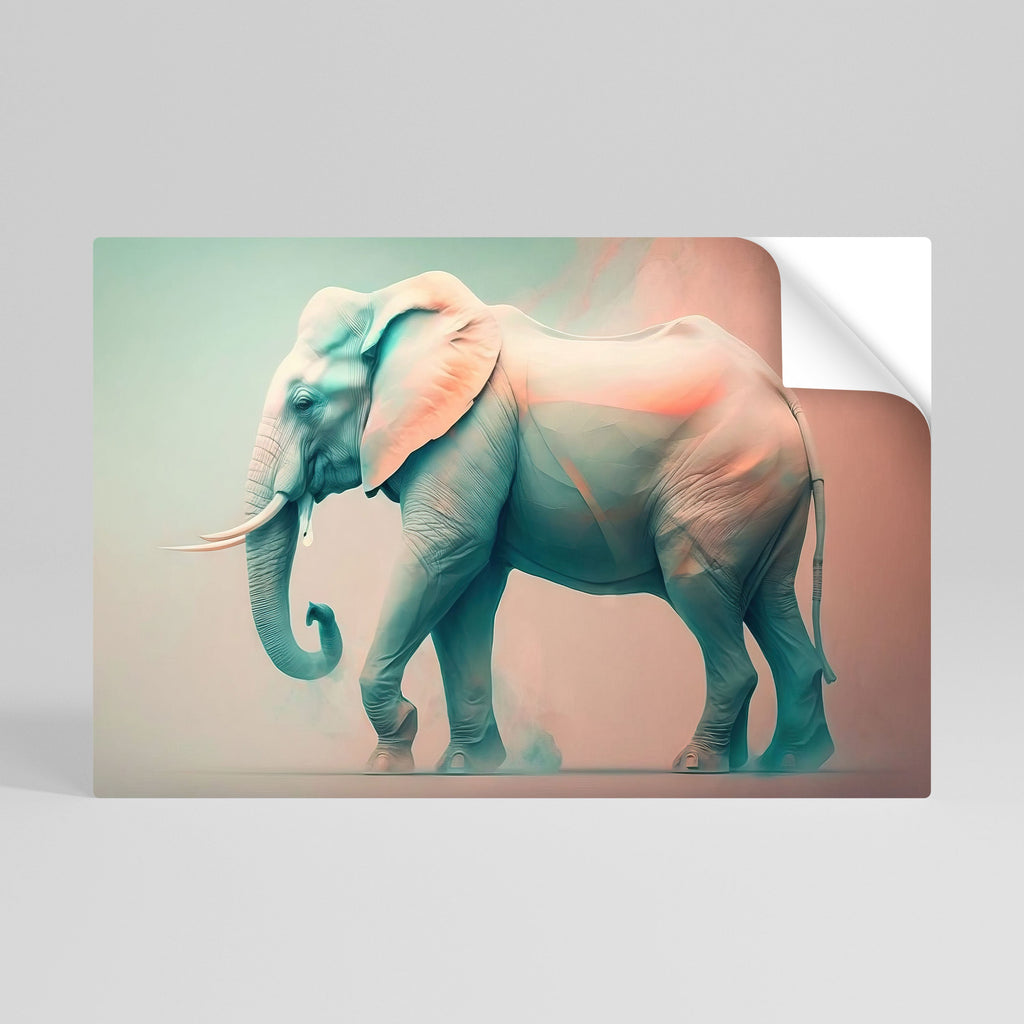 Affiche horizontale autocollante HOLO GIANT